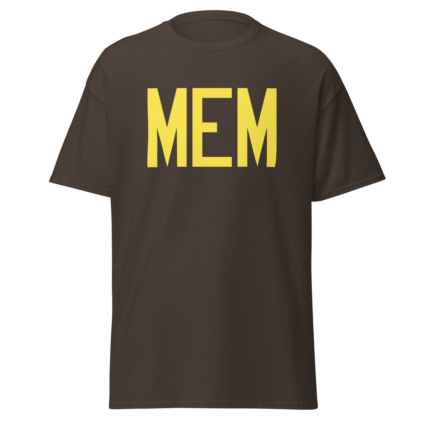 Aviation-Theme Men's T-Shirt - Yellow Graphic • MEM Memphis • YHM Designs - Image 05