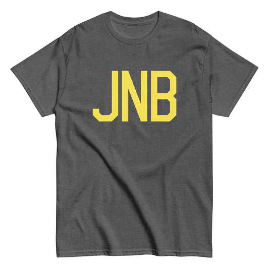 Aviation-Theme Men's T-Shirt - Yellow Graphic • JNB Johannesburg • YHM Designs - Image 02