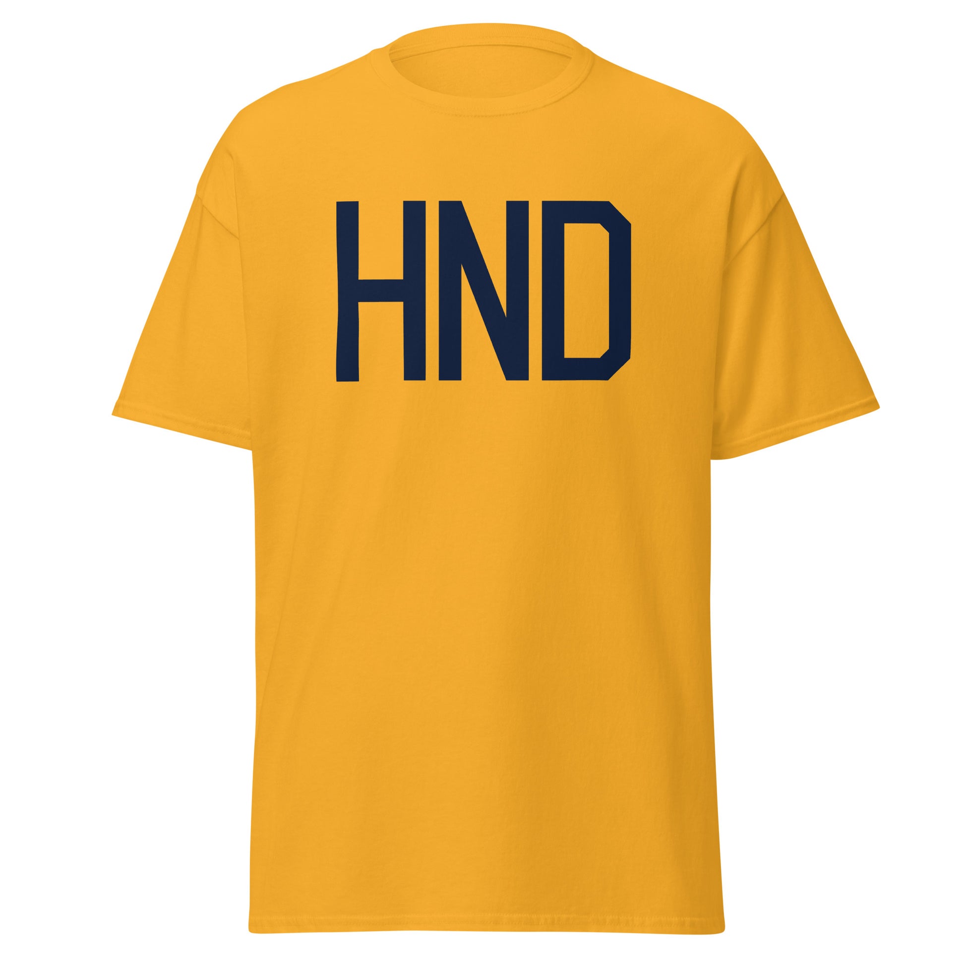 Aviation-Theme Men's T-Shirt - Navy Blue Graphic • HND Tokyo • YHM Designs - Image 05