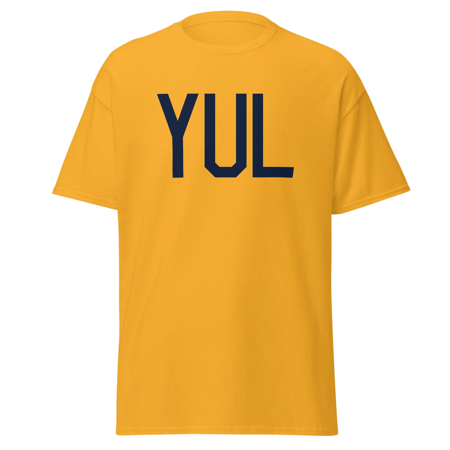 Aviation-Theme Men's T-Shirt - Navy Blue Graphic • YUL Montreal • YHM Designs - Image 05