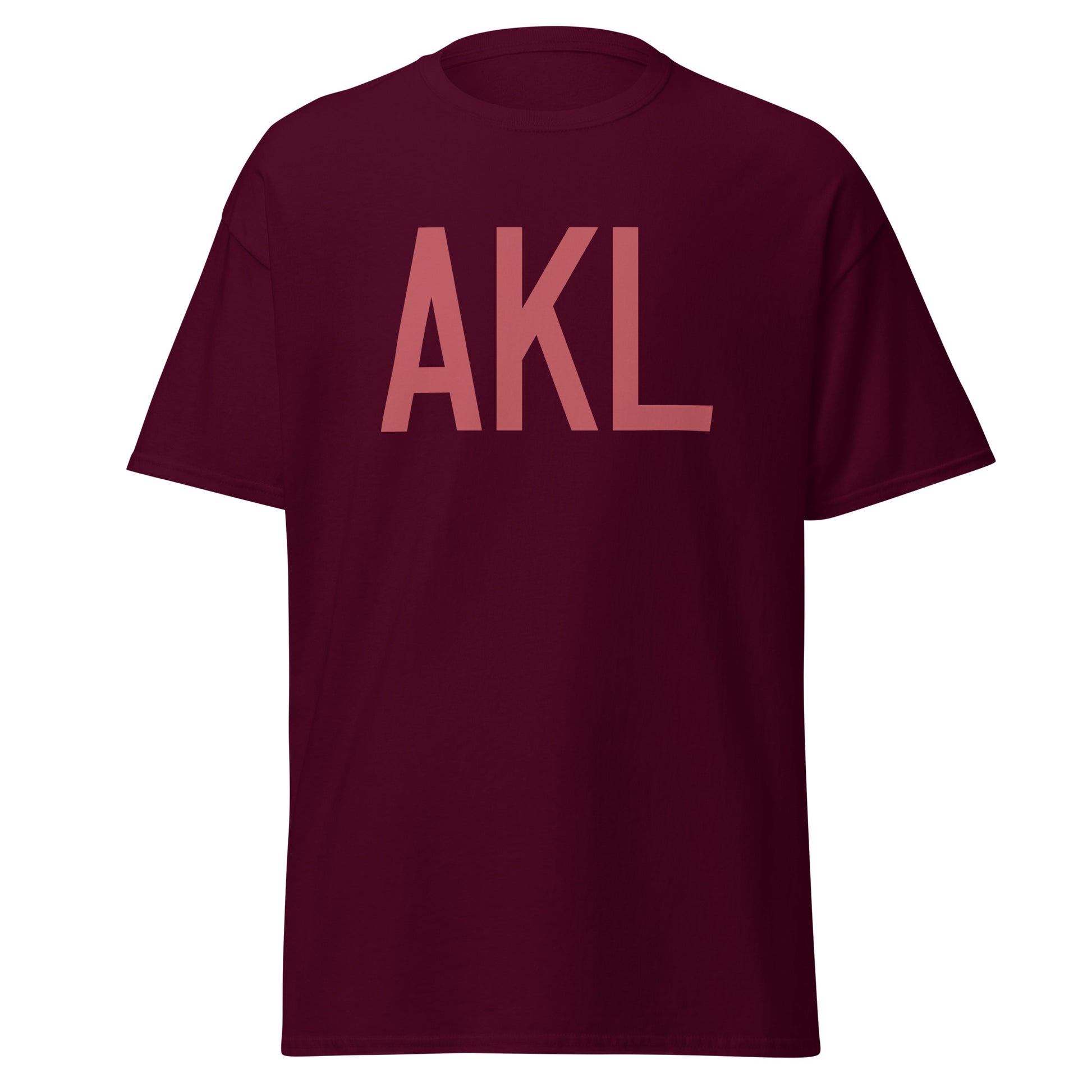 Aviation Enthusiast Men's Tee - Deep Pink Graphic • AKL Auckland • YHM Designs - Image 05