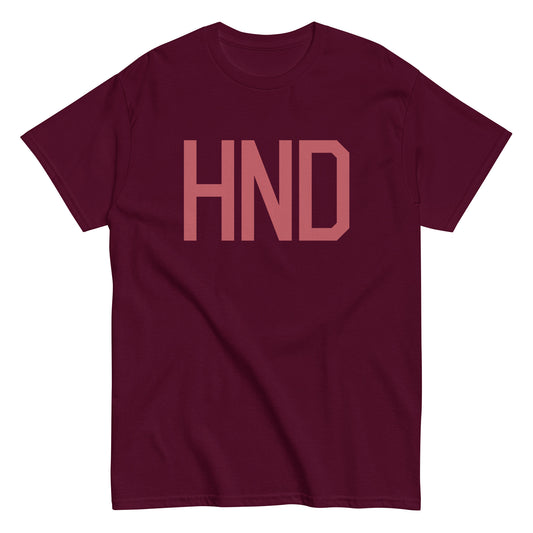 Aviation Enthusiast Men's Tee - Deep Pink Graphic • HND Tokyo • YHM Designs - Image 01