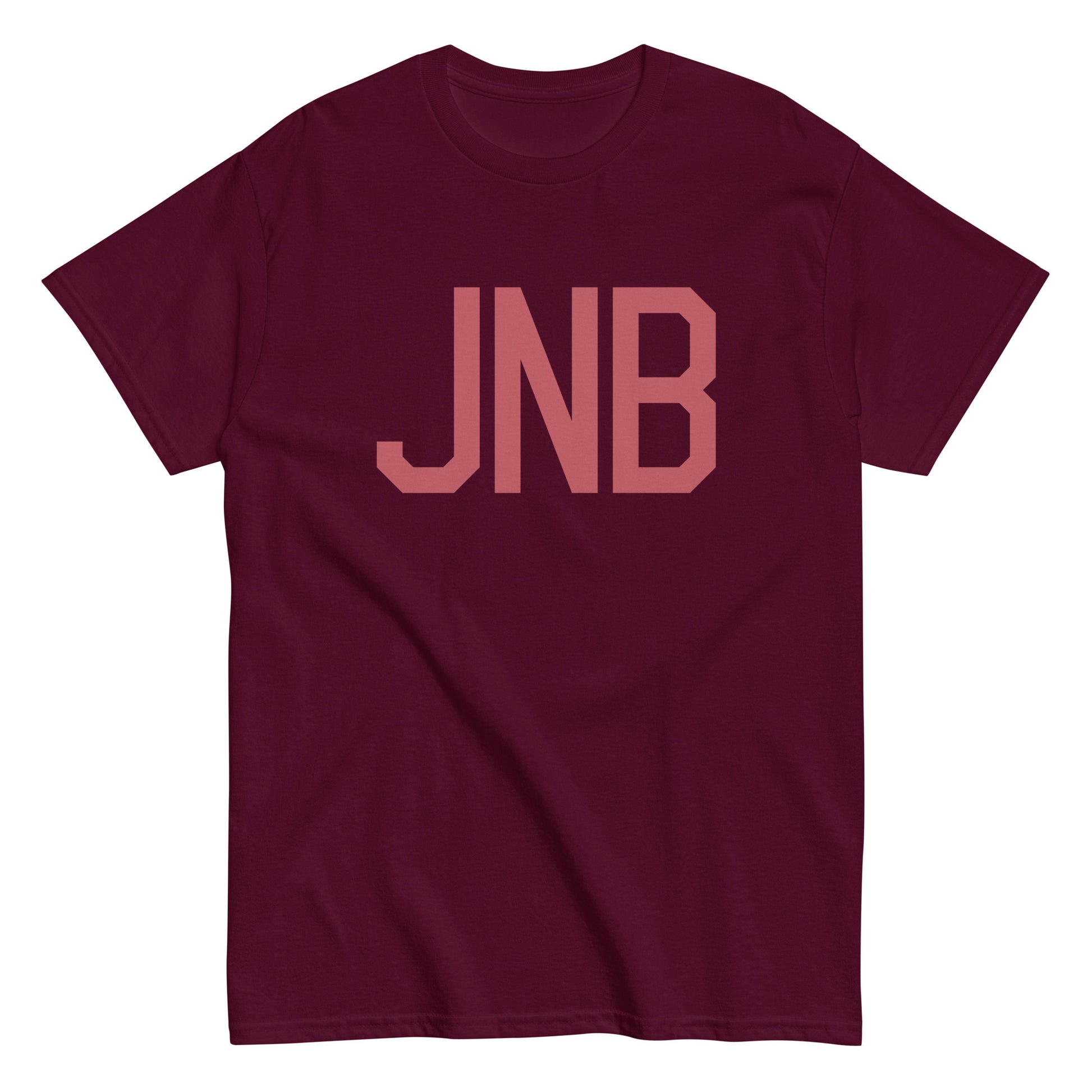 Aviation Enthusiast Men's Tee - Deep Pink Graphic • JNB Johannesburg • YHM Designs - Image 01