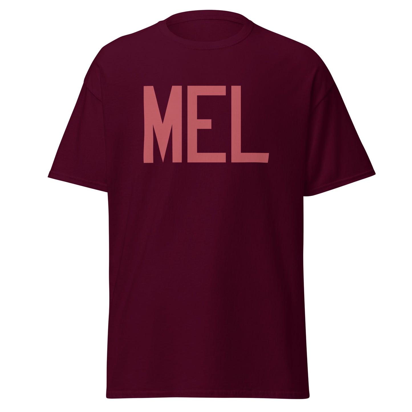 Aviation Enthusiast Men's Tee - Deep Pink Graphic • MEL Melbourne • YHM Designs - Image 05