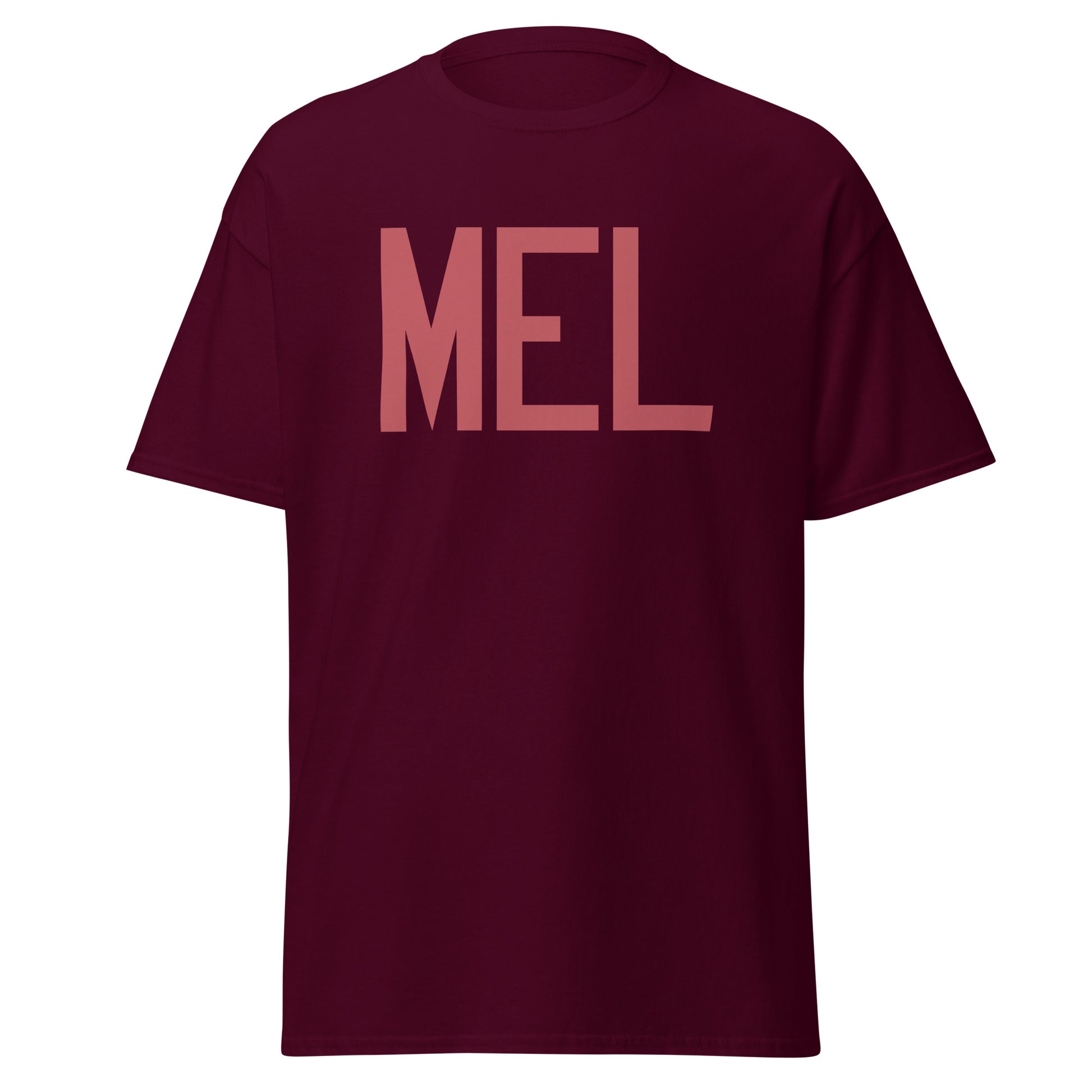 Aviation Enthusiast Men's Tee - Deep Pink Graphic • MEL Melbourne • YHM Designs - Image 05