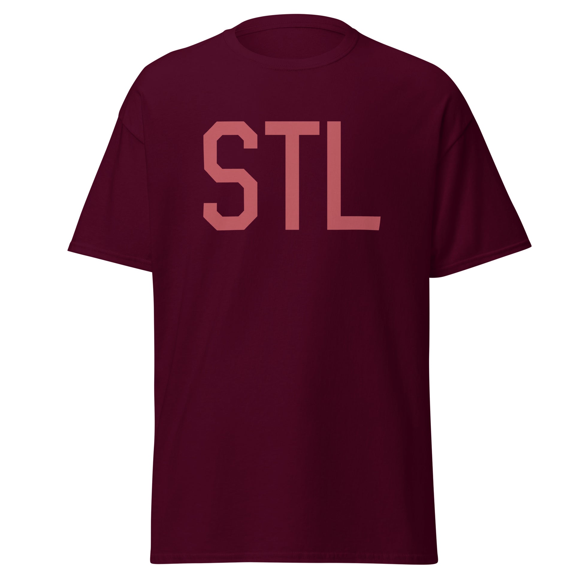 Aviation Enthusiast Men's Tee - Deep Pink Graphic • STL St. Louis • YHM Designs - Image 05
