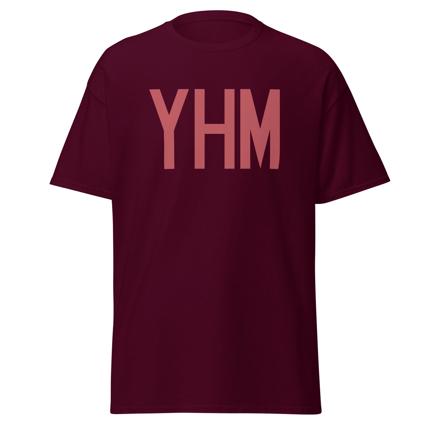 Aviation Enthusiast Men's Tee - Deep Pink Graphic • YHM Hamilton • YHM Designs - Image 05