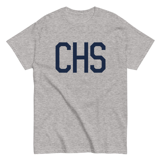 Aviation-Theme Men's T-Shirt - Navy Blue Graphic • CHS Charleston • YHM Designs - Image 02