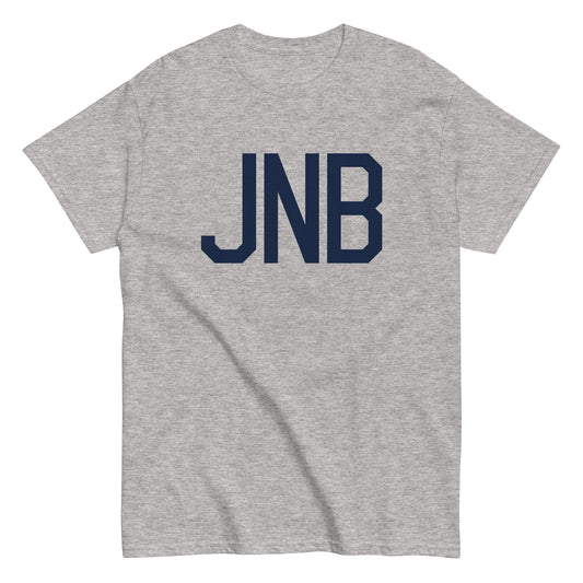 Aviation-Theme Men's T-Shirt - Navy Blue Graphic • JNB Johannesburg • YHM Designs - Image 02