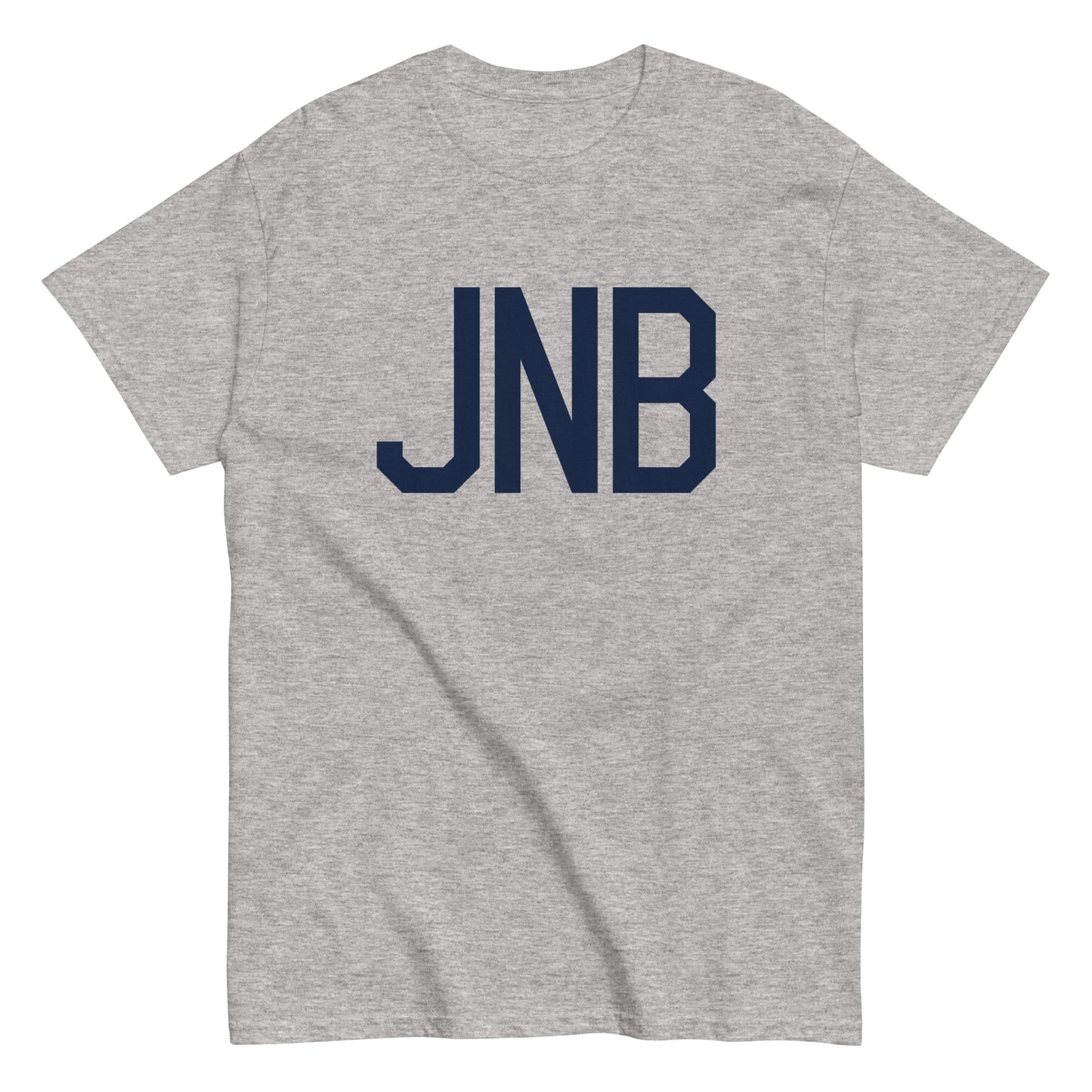 Aviation-Theme Men's T-Shirt - Navy Blue Graphic • JNB Johannesburg • YHM Designs - Image 02