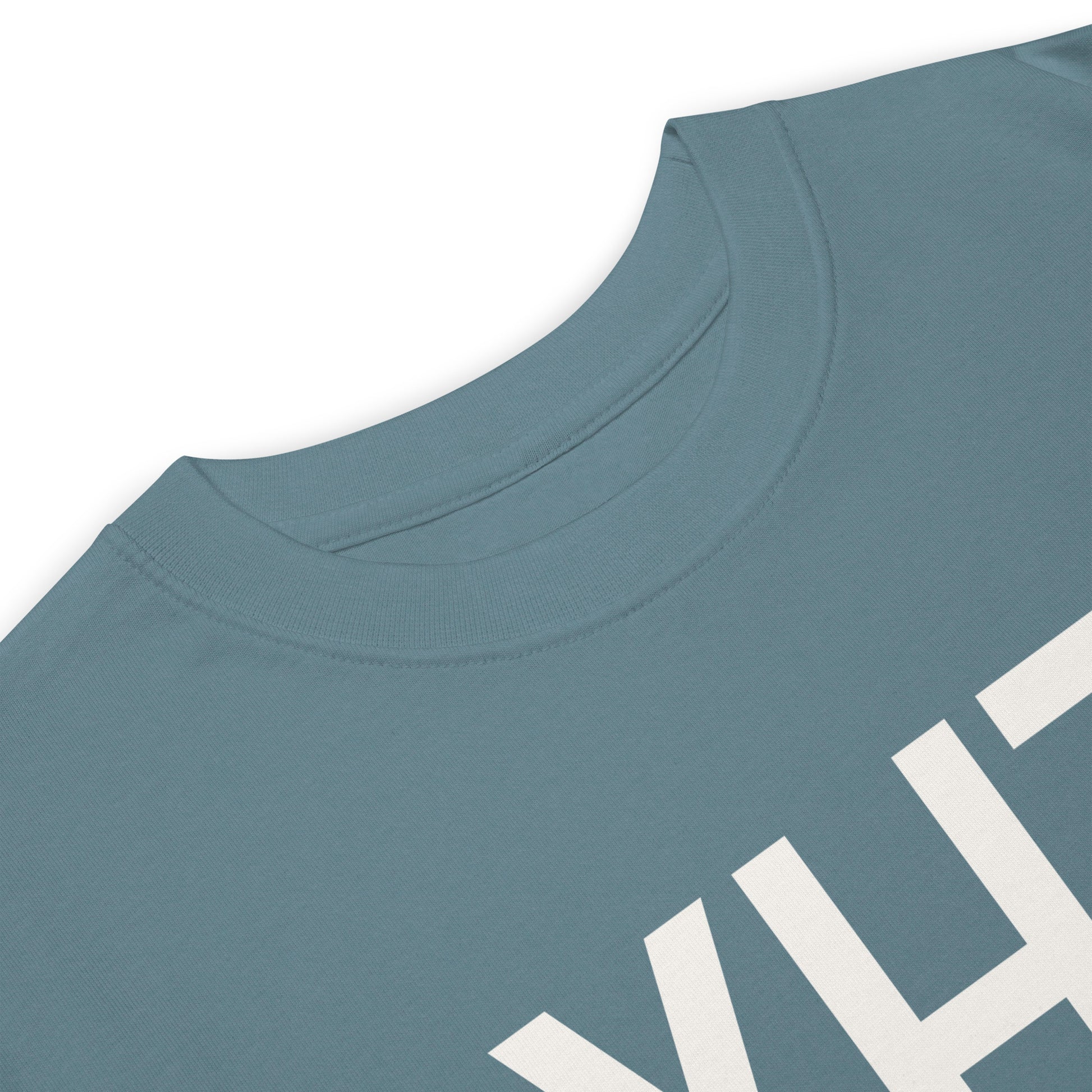 Airport Code Premium T-Shirt • YHZ Halifax • YHM Designs - Image 04