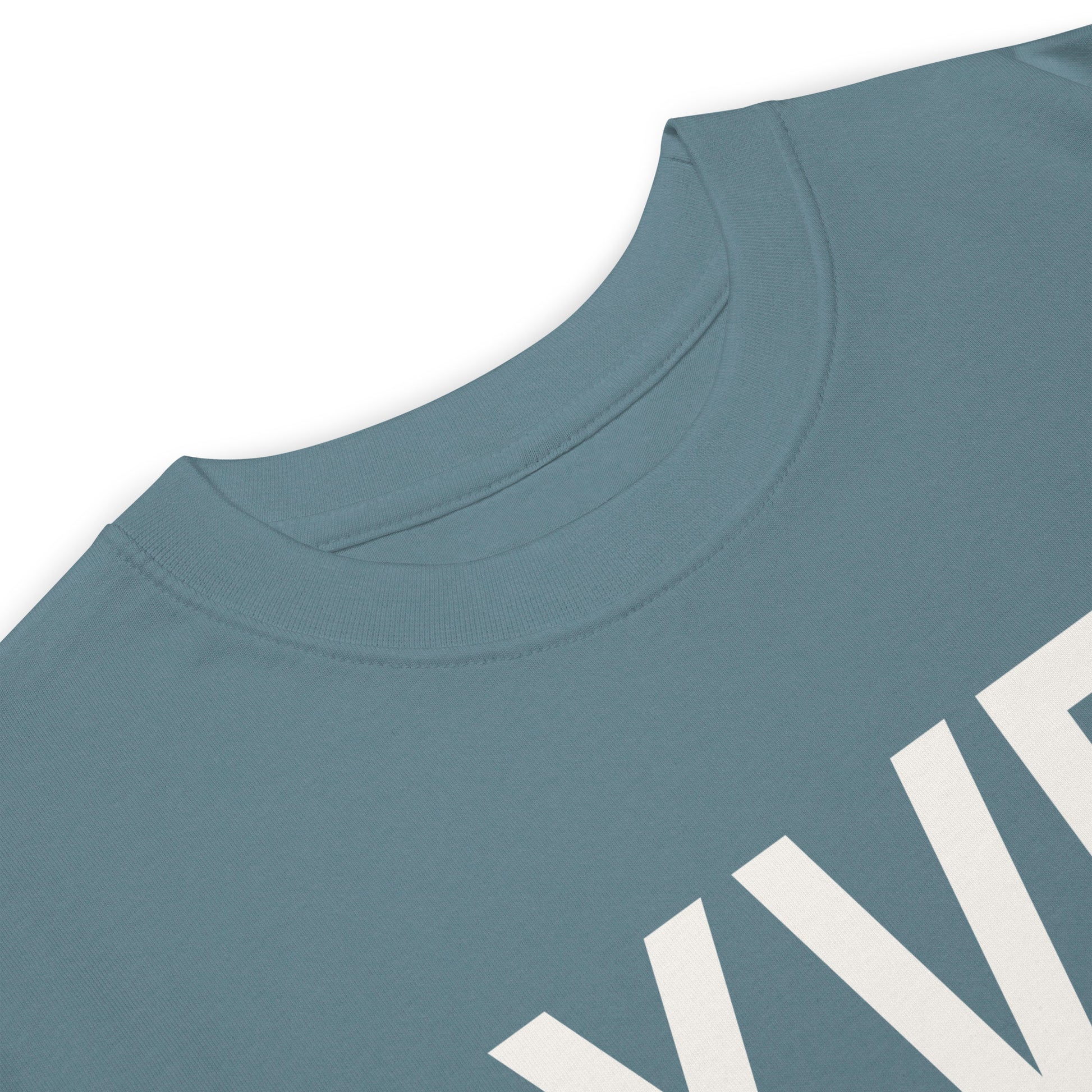 Airport Code Premium T-Shirt • YVR Vancouver • YHM Designs - Image 04