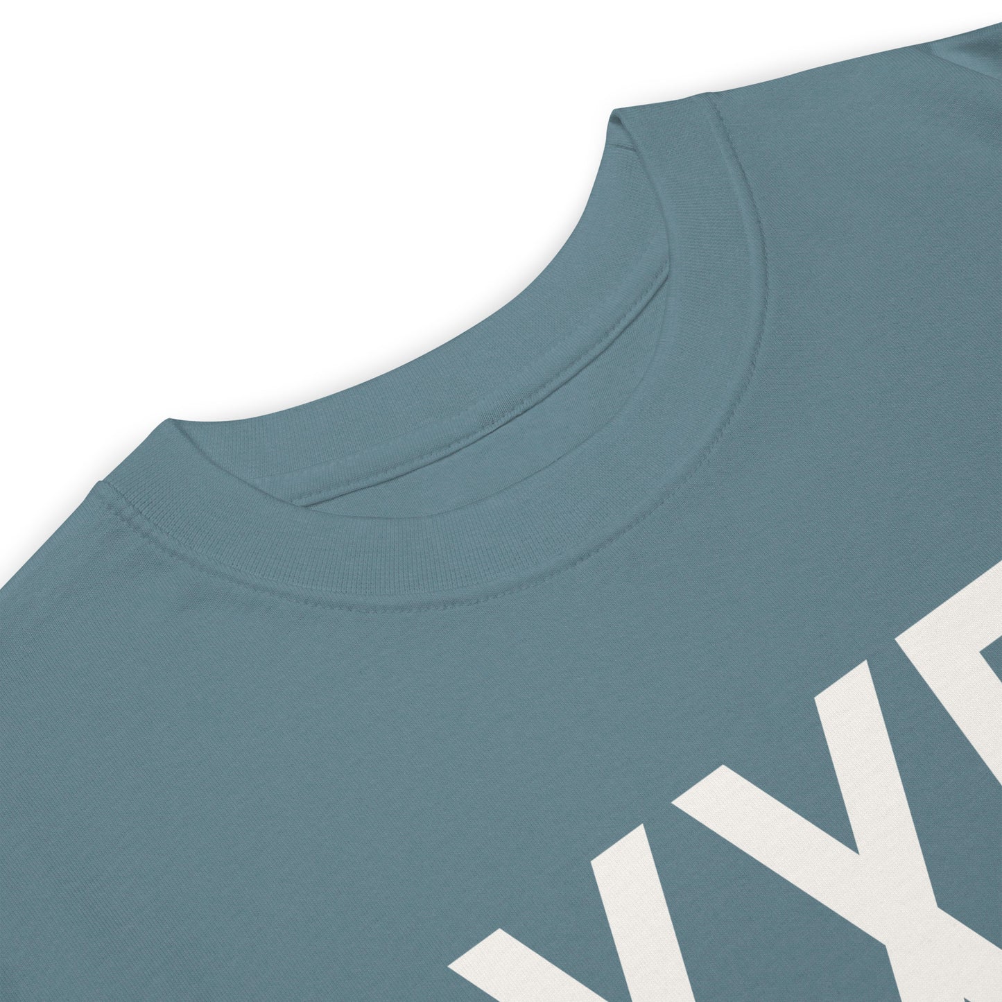 Airport Code Premium T-Shirt • YXE Saskatoon • YHM Designs - Image 04