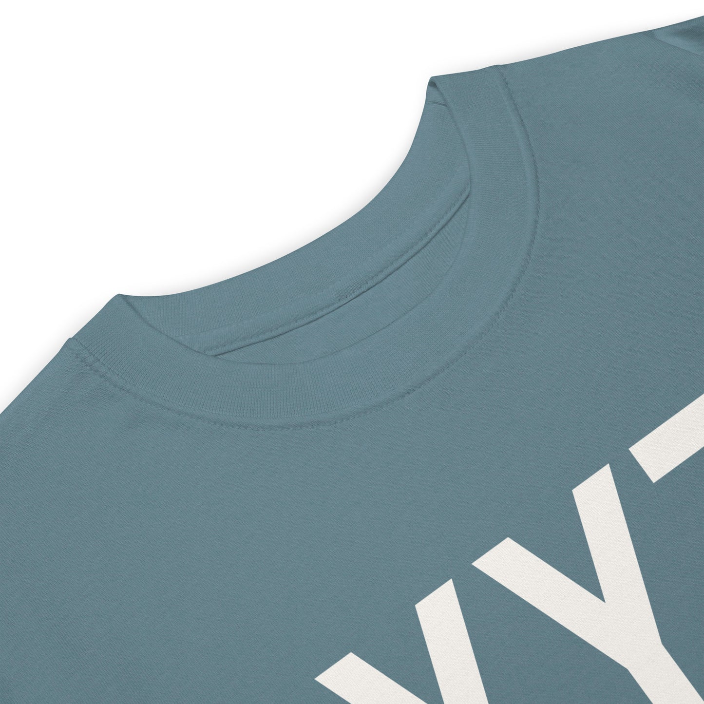 Airport Code Premium T-Shirt • YYT St. John's • YHM Designs - Image 04