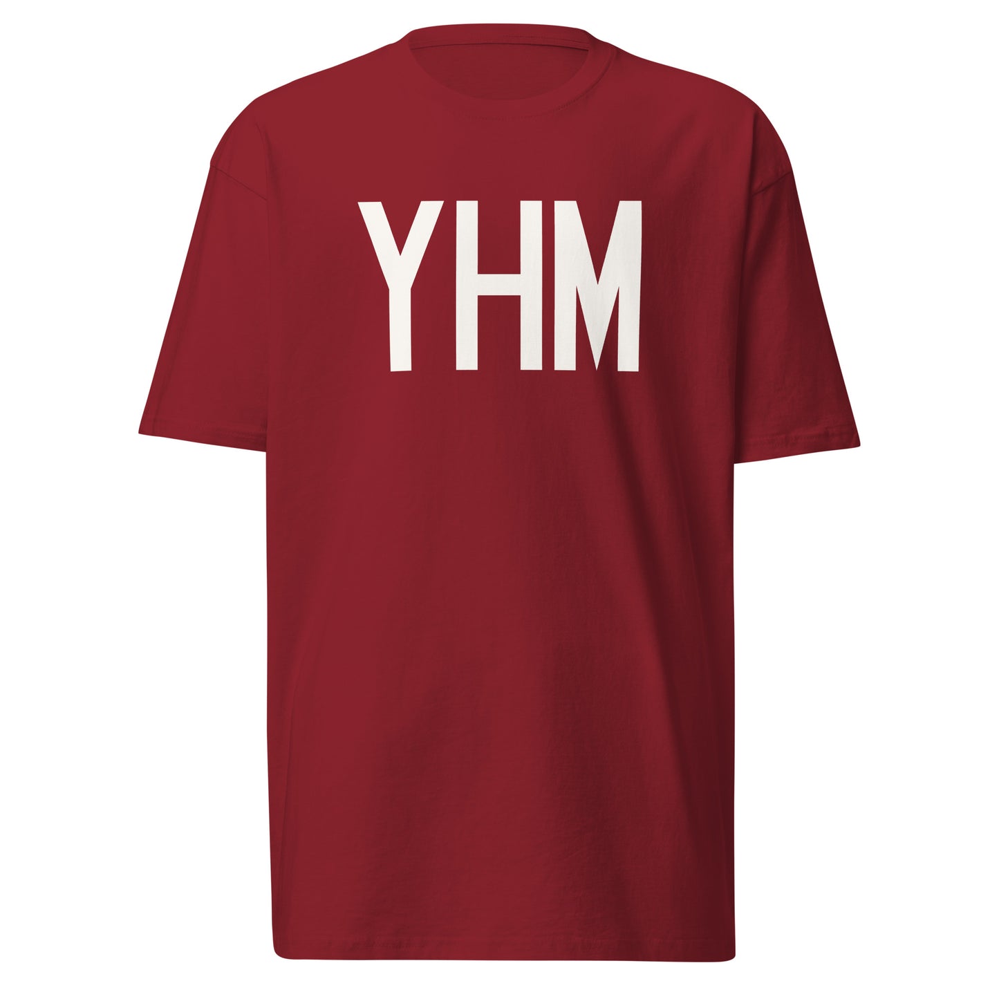 Airport Code Premium T-Shirt • YHM Hamilton • YHM Designs - Image 03