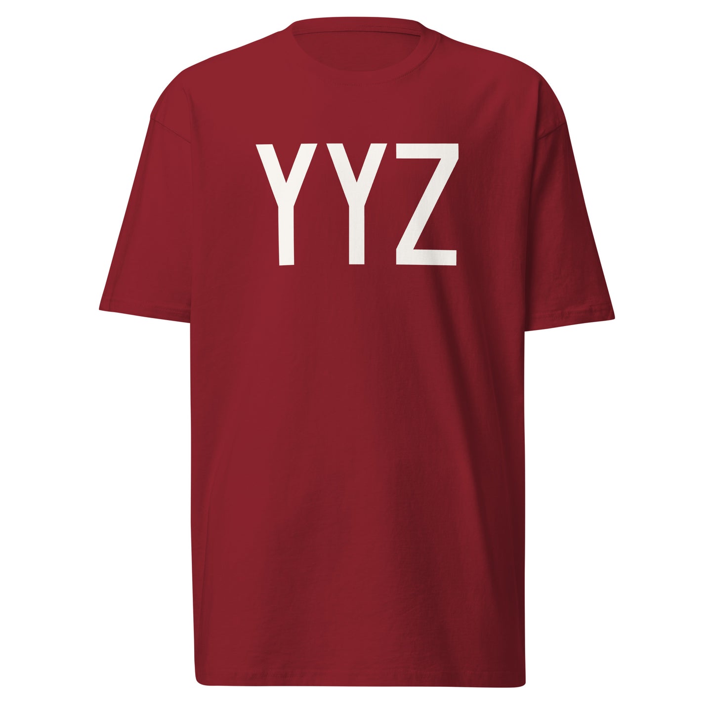 YYZ Toronto Ontario Men's Premium Heavyweight T-Shirt