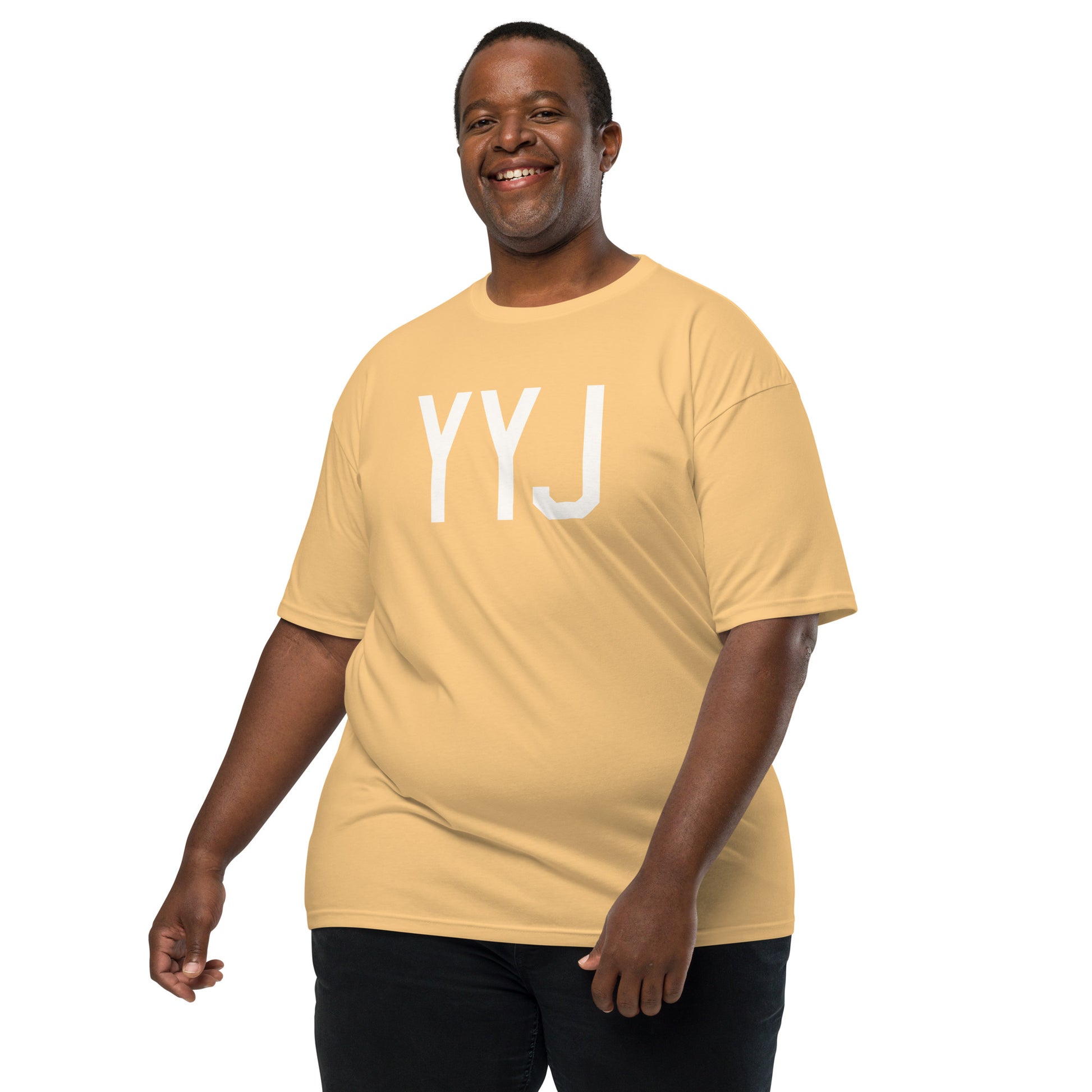 Airport Code Premium T-Shirt • YYJ Victoria • YHM Designs - Image 05