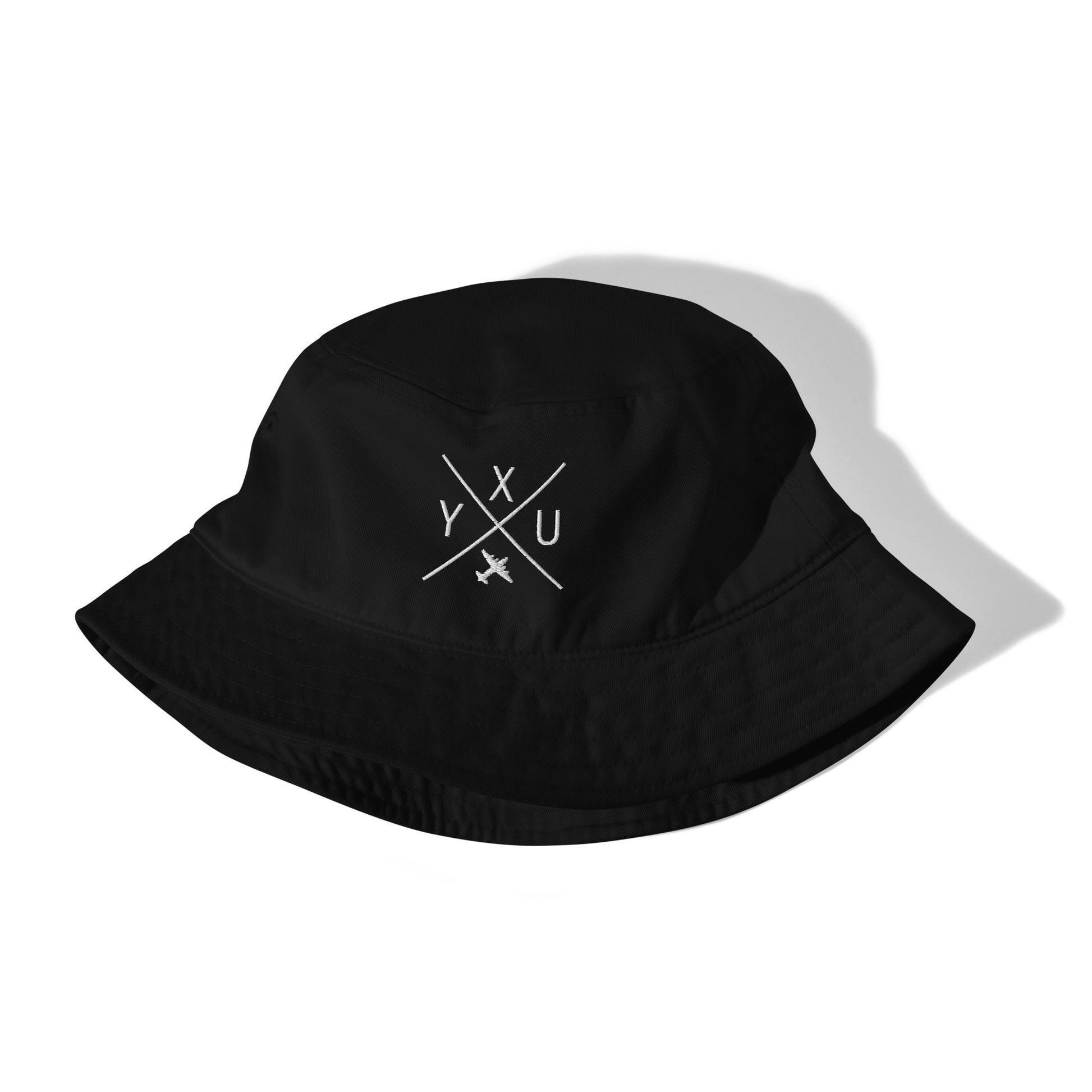 Crossed-X Organic Bucket Hat • YXU London • YHM Designs - Image 05