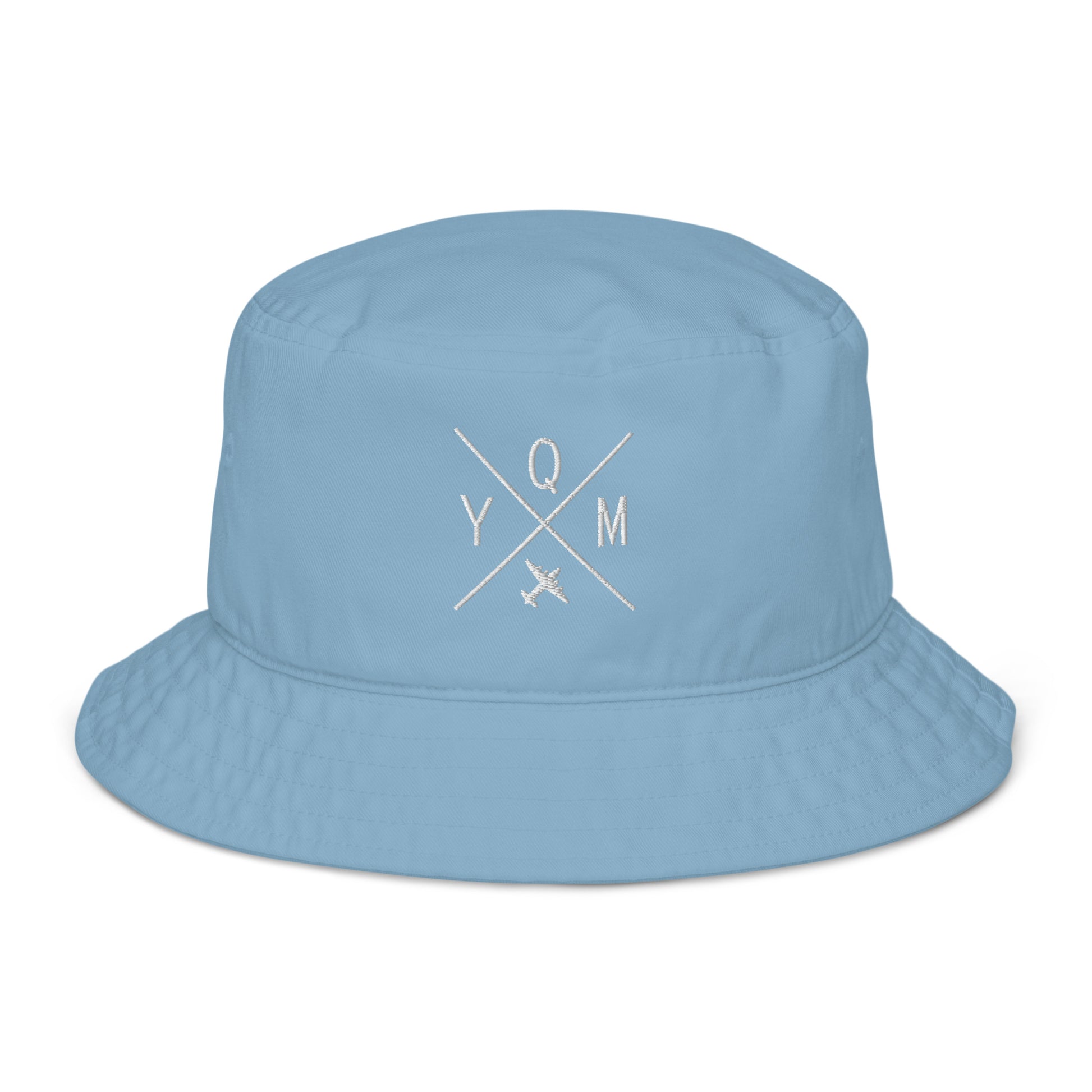 Crossed-X Organic Bucket Hat • YQM Moncton • YHM Designs - Image 07