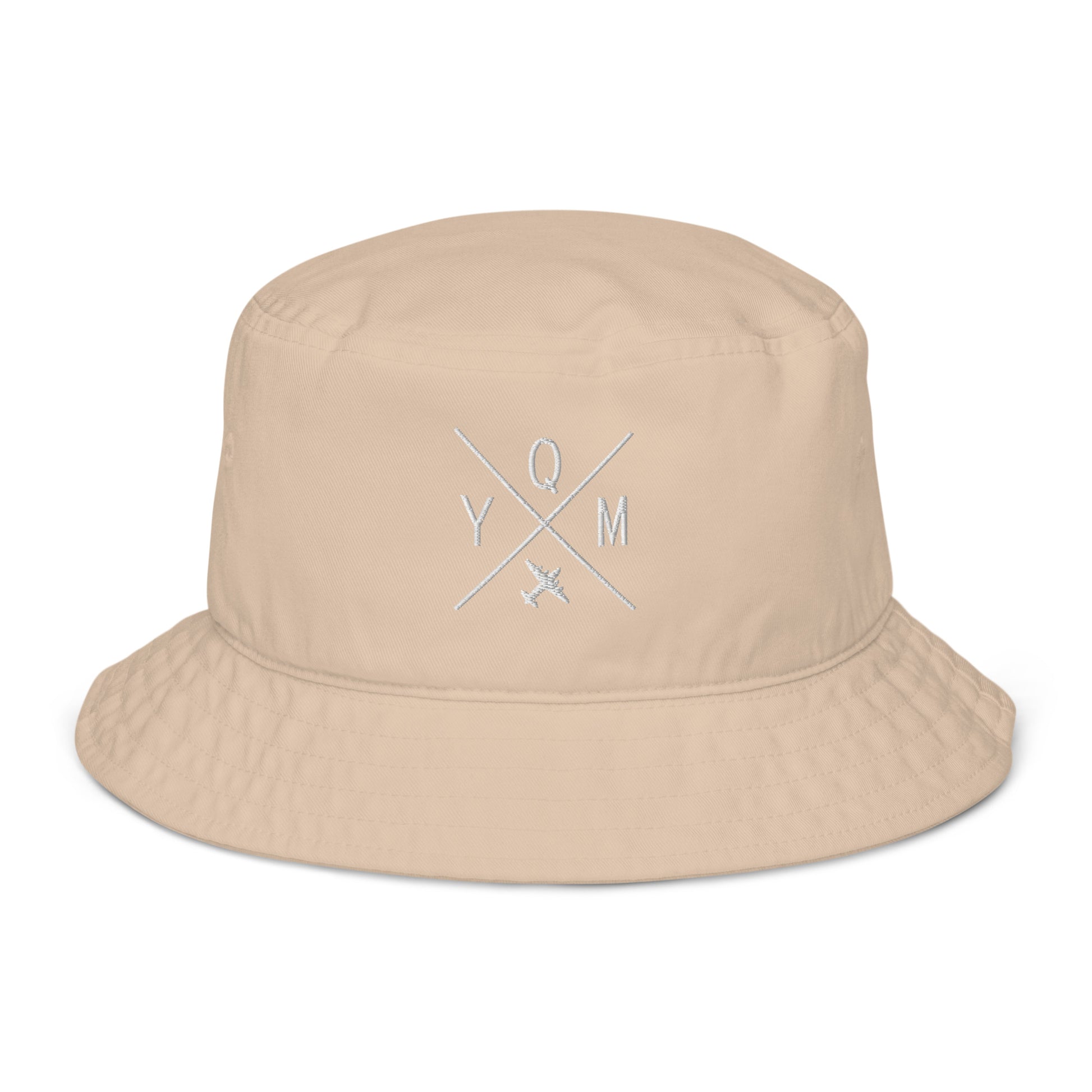 Crossed-X Organic Bucket Hat • YQM Moncton • YHM Designs - Image 08