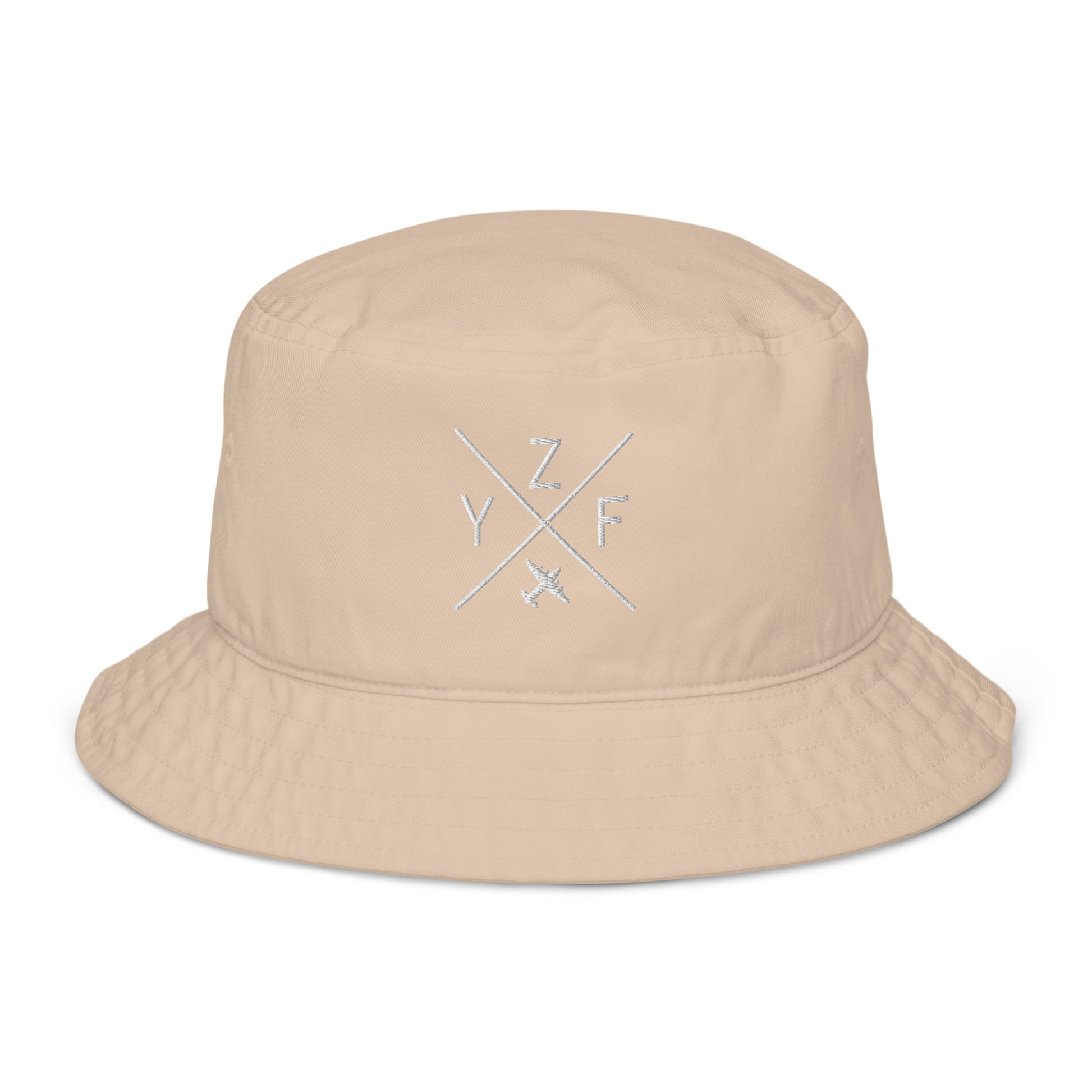 Crossed-X Organic Bucket Hat • YZF Yellowknife • YHM Designs - Image 08