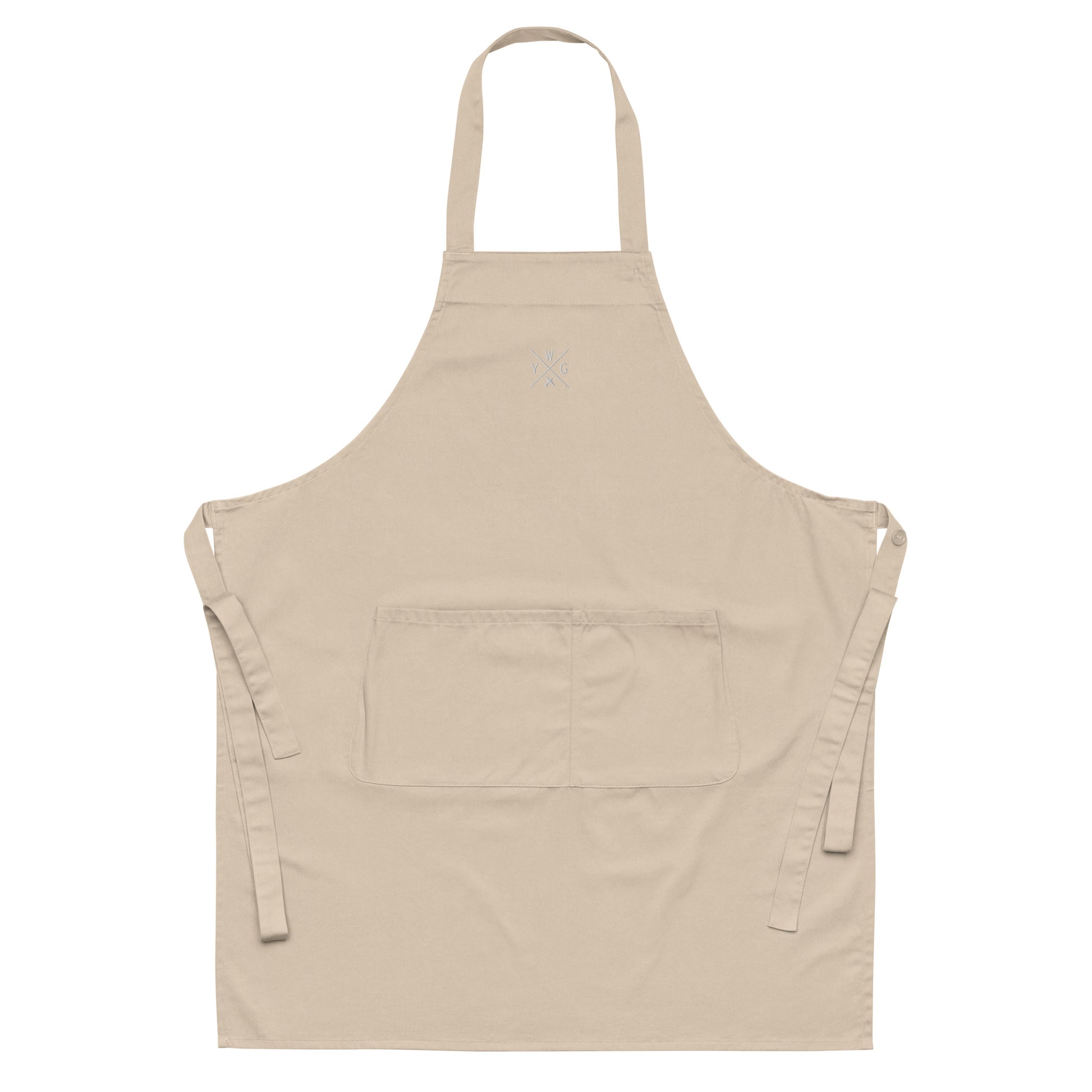 Crossed-X Organic Cotton Apron • YWG Winnipeg • YHM Designs - Image 10