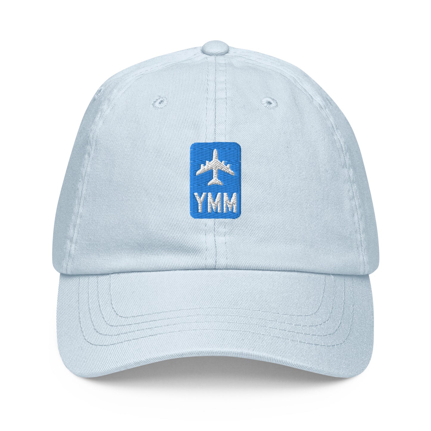 Jetliner Pastel Baseball Cap • Blue • YMM Fort McMurray • YHM Designs - Image 07