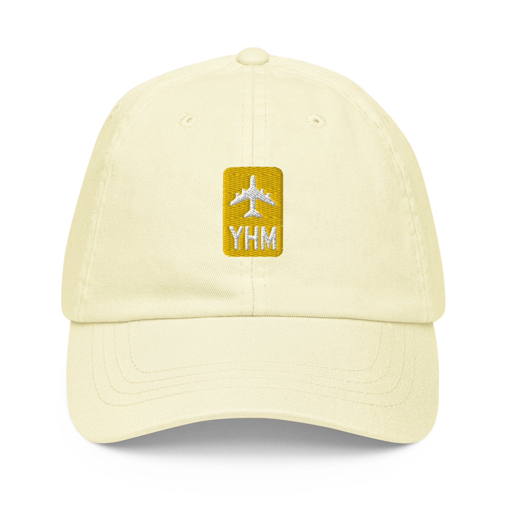 Jetliner Pastel Baseball Cap • Yellow • YHM Hamilton Souvenir • YHM Designs - Image 07