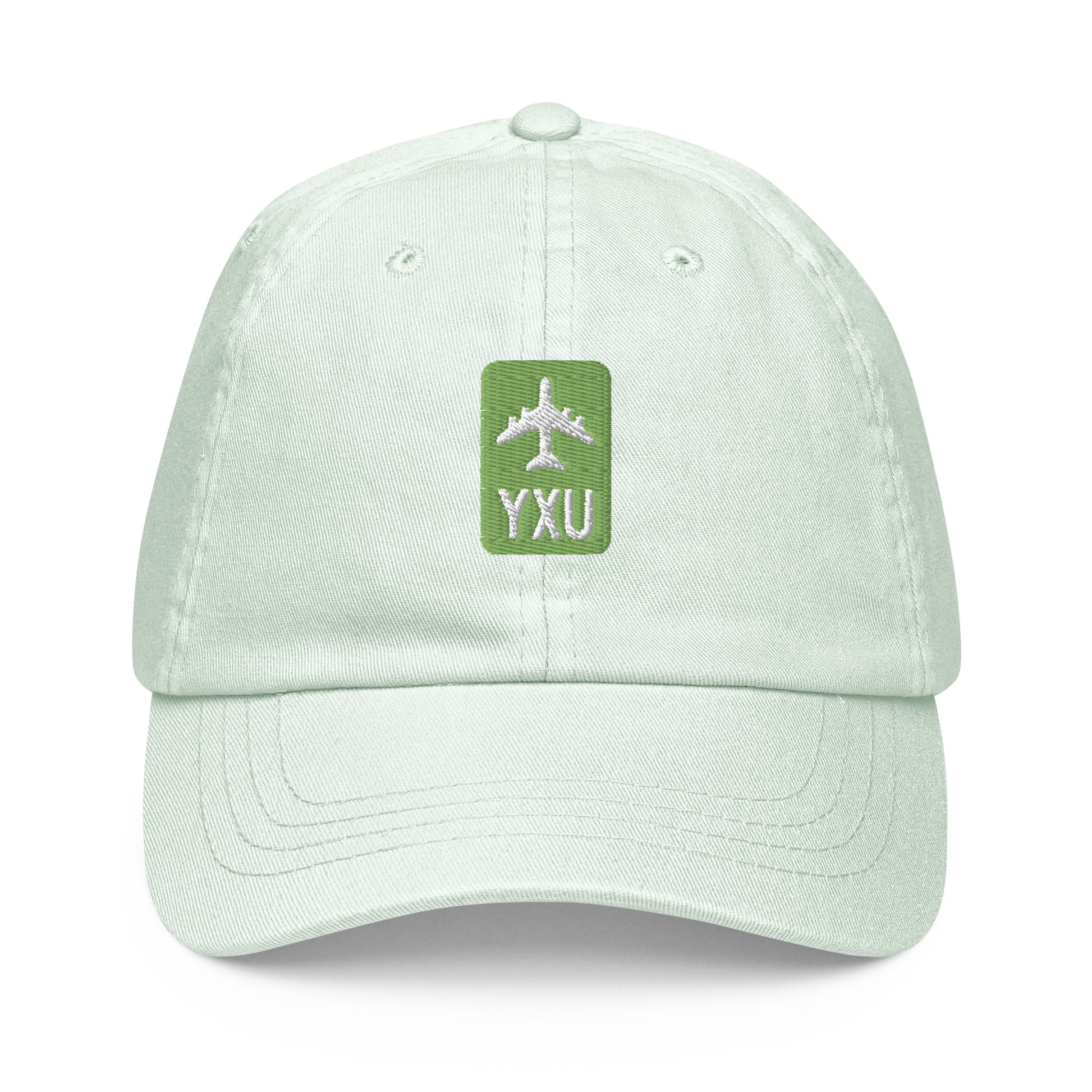 Jetliner Pastel Baseball Cap • Green • YXU London • YHM Designs - Image 07