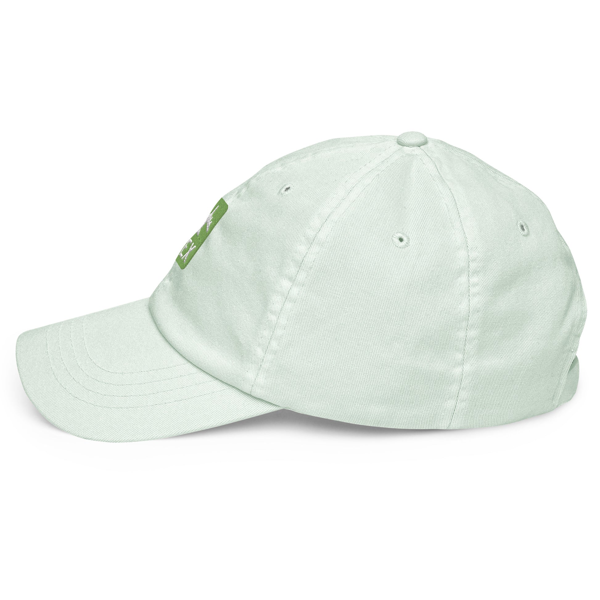 Jetliner Pastel Baseball Cap • Green • MEX Mexico City • YHM Designs - Image 09