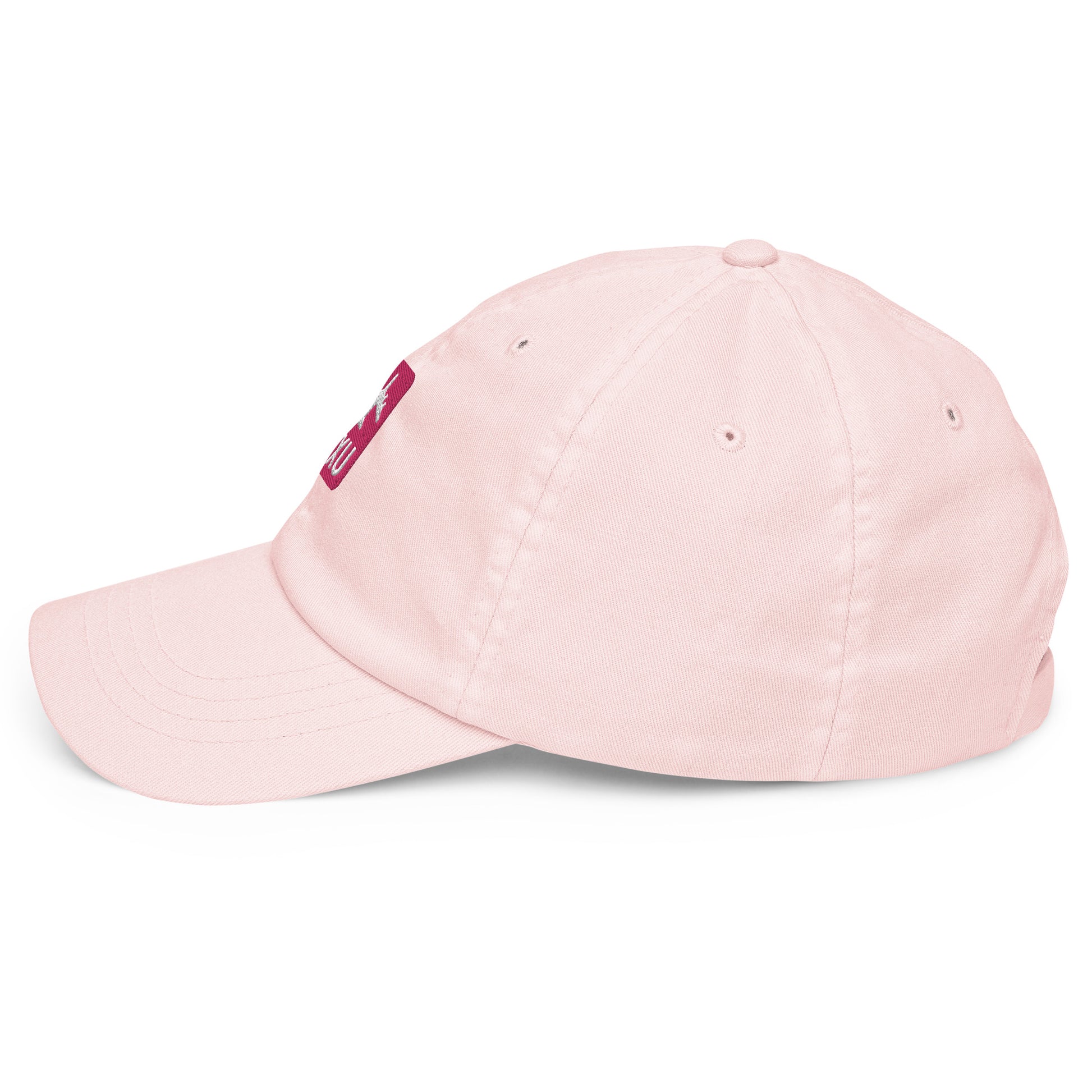 Jetliner Pastel Baseball Cap • Pink • YXU London • YHM Designs - Image 09