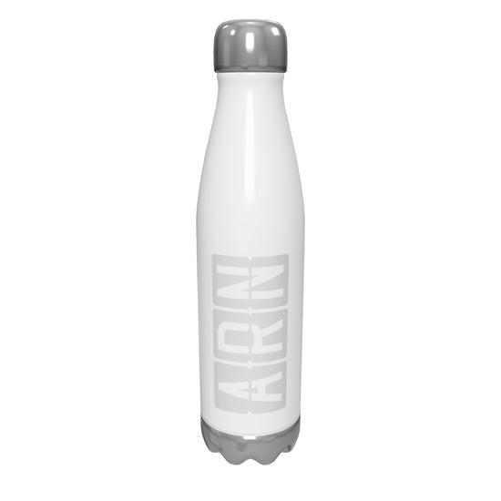 arn-stockholm-airport-code-water-bottle-with-split-flap-display-design-in-grey