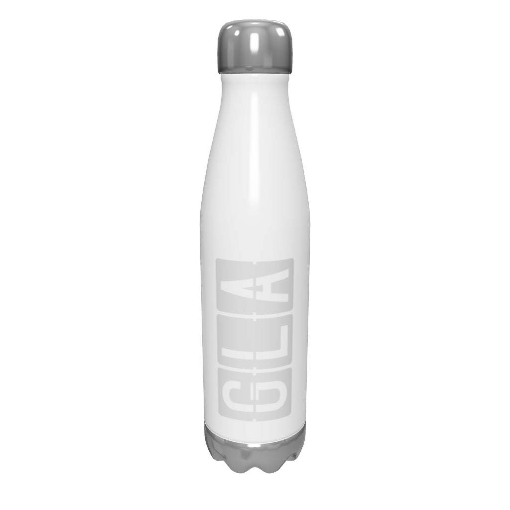 gla-glasgow-airport-code-water-bottle-with-split-flap-display-design-in-grey