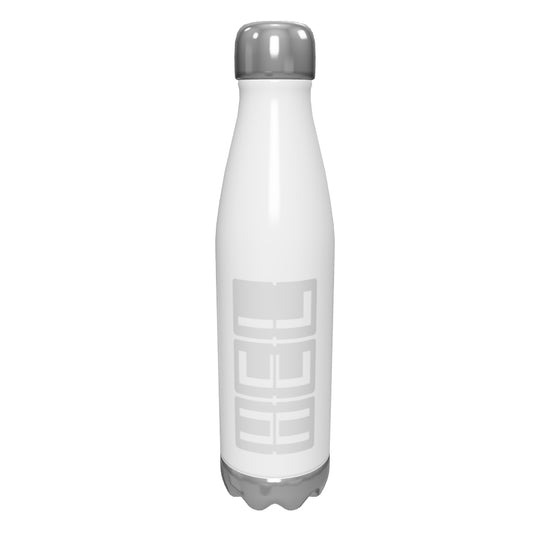hel-helsinki-airport-code-water-bottle-with-split-flap-display-design-in-grey