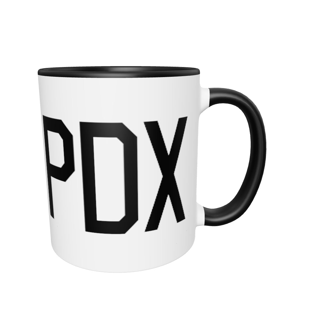 pdx-portland-airport-code-coloured-coffee-mug-with-air-force-lettering-in-black