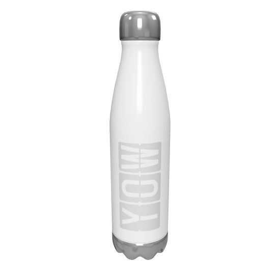 yow-ottawa-airport-code-water-bottle-with-split-flap-display-design-in-grey