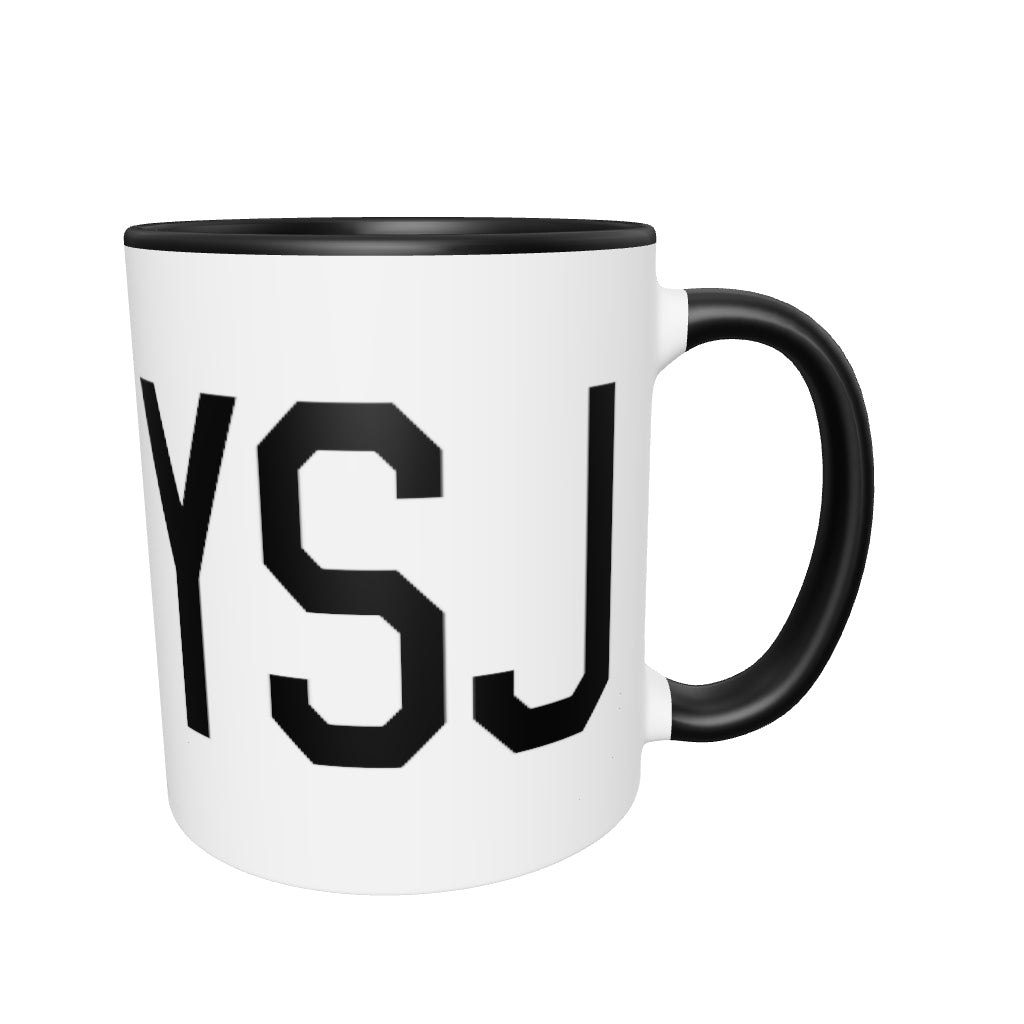 ysj-saint-john-airport-code-coloured-coffee-mug-with-air-force-lettering-in-black