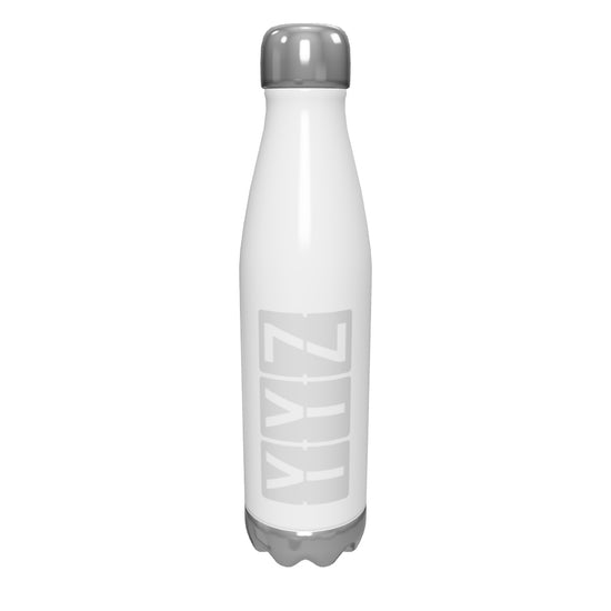 yyz-toronto-airport-code-water-bottle-with-split-flap-display-design-in-grey