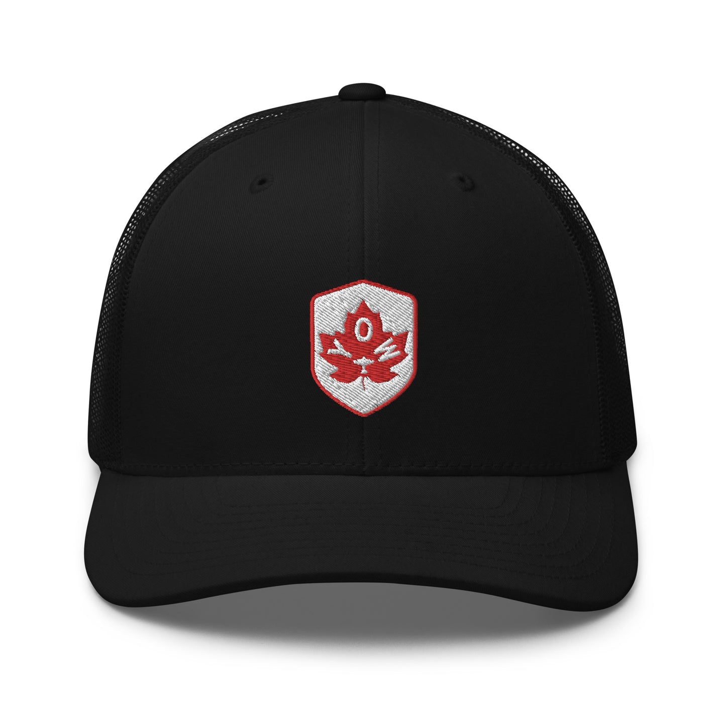 Maple Leaf Trucker Hat - Red/White • YOW Ottawa • YHM Designs - Image 08