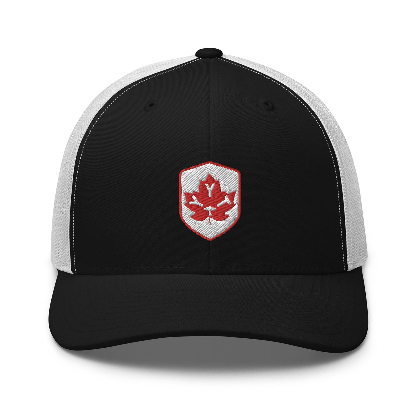 Maple Leaf Trucker Hat - Red/White • YYT St. John's • YHM Designs - Image 11