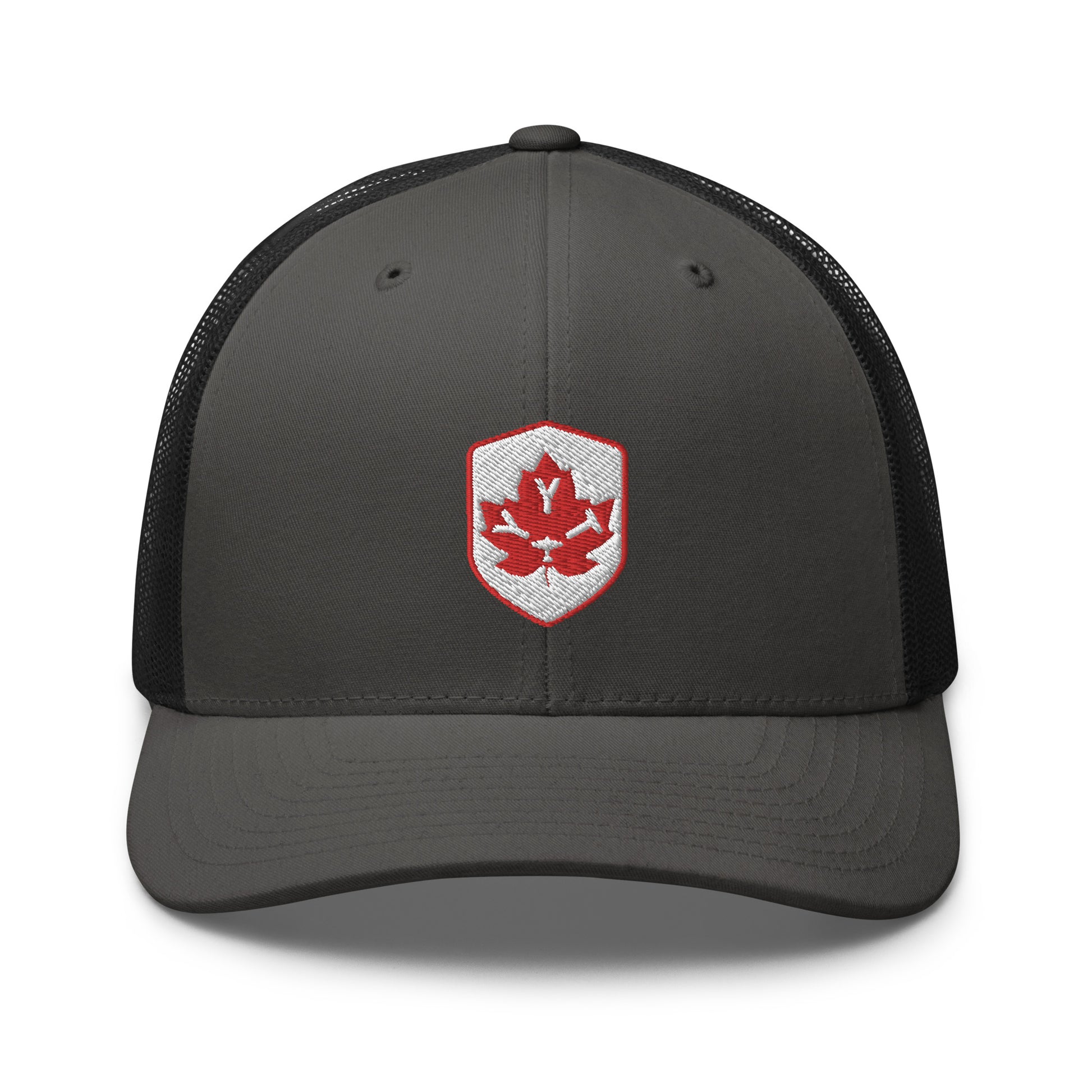 Maple Leaf Trucker Hat - Red/White • YYT St. John's • YHM Designs - Image 20
