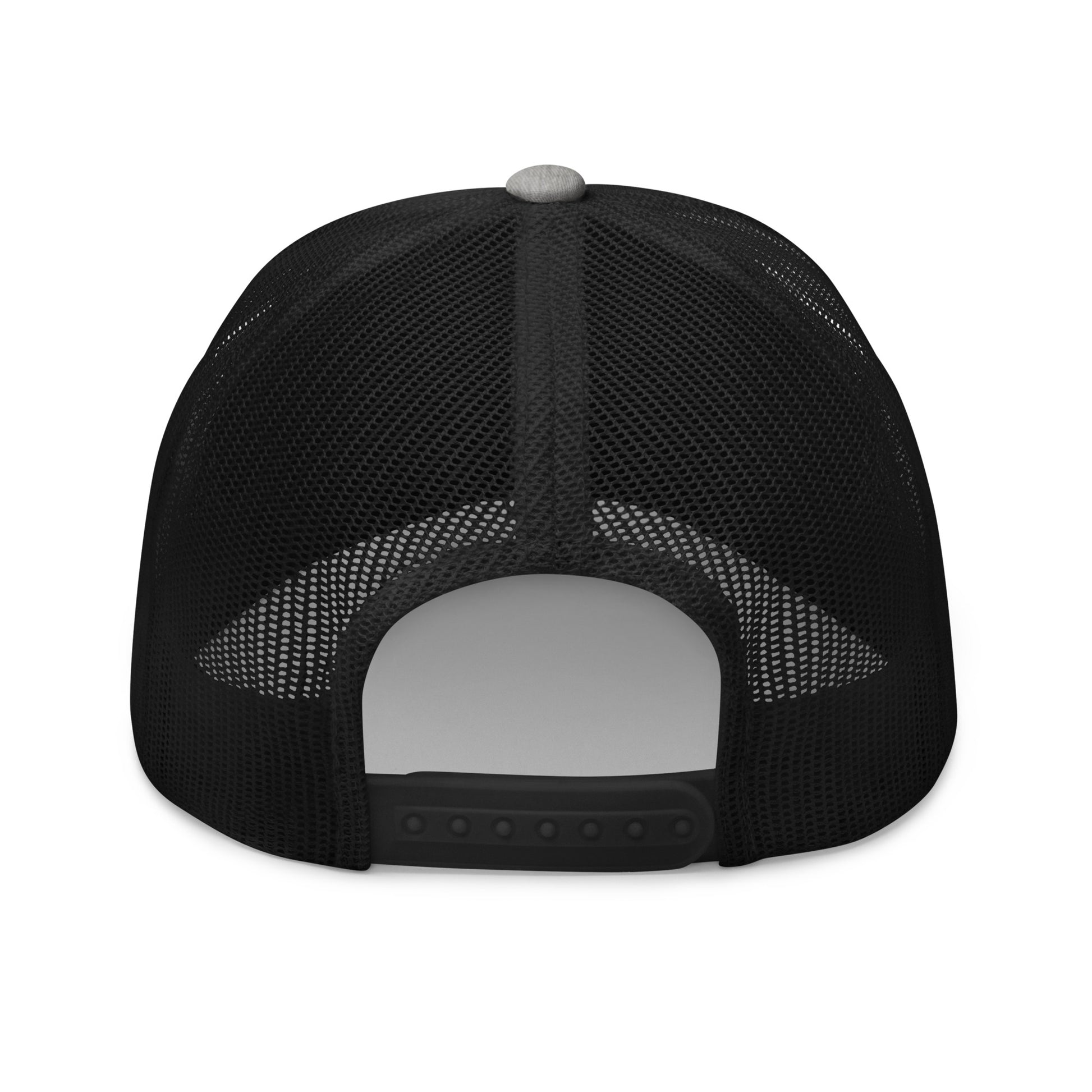 Retro Jetliner Trucker Hat • Black and Grey • YXU London • YHM Designs - Image 06