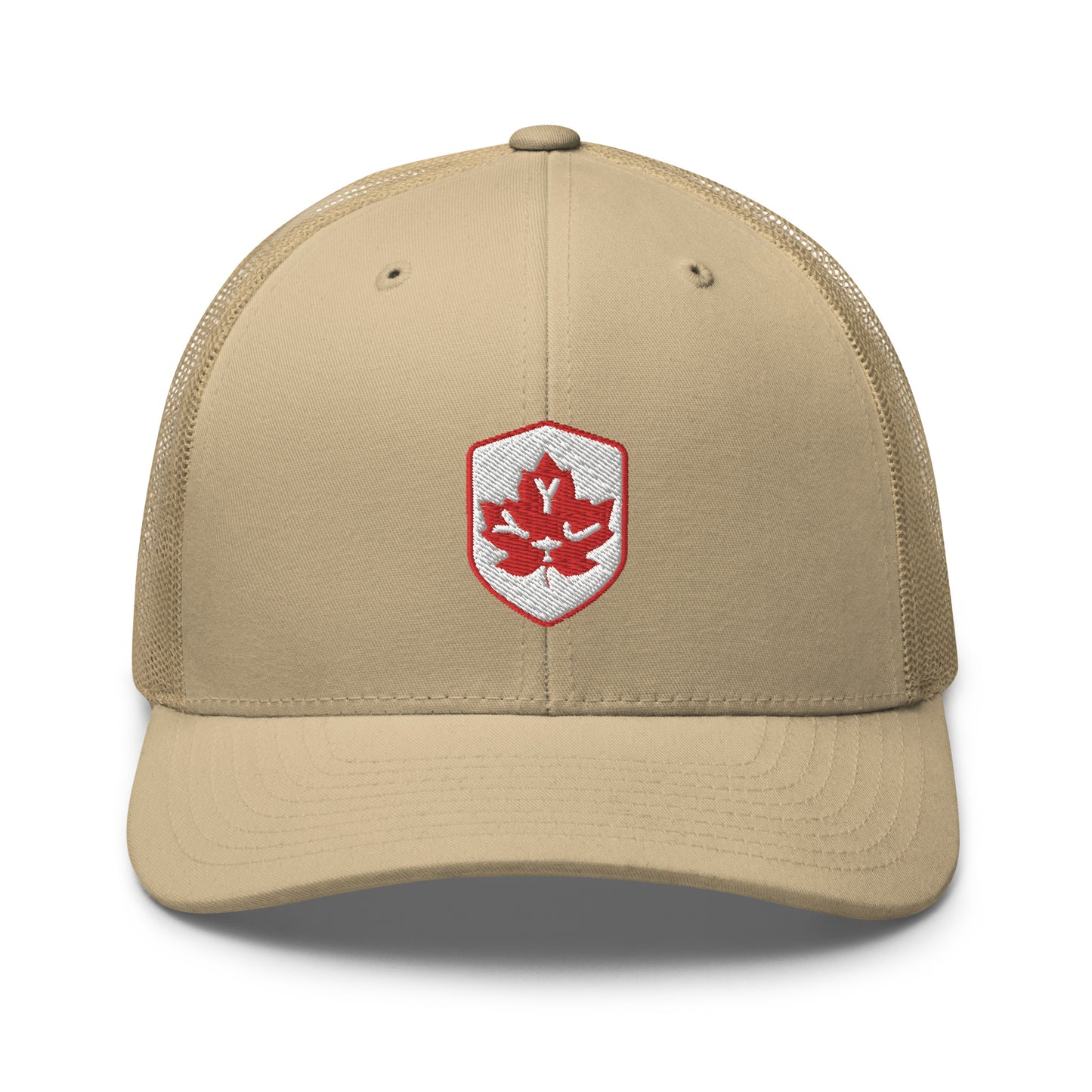 Maple Leaf Trucker Hat - Red/White • YYJ Victoria • YHM Designs - Image 26