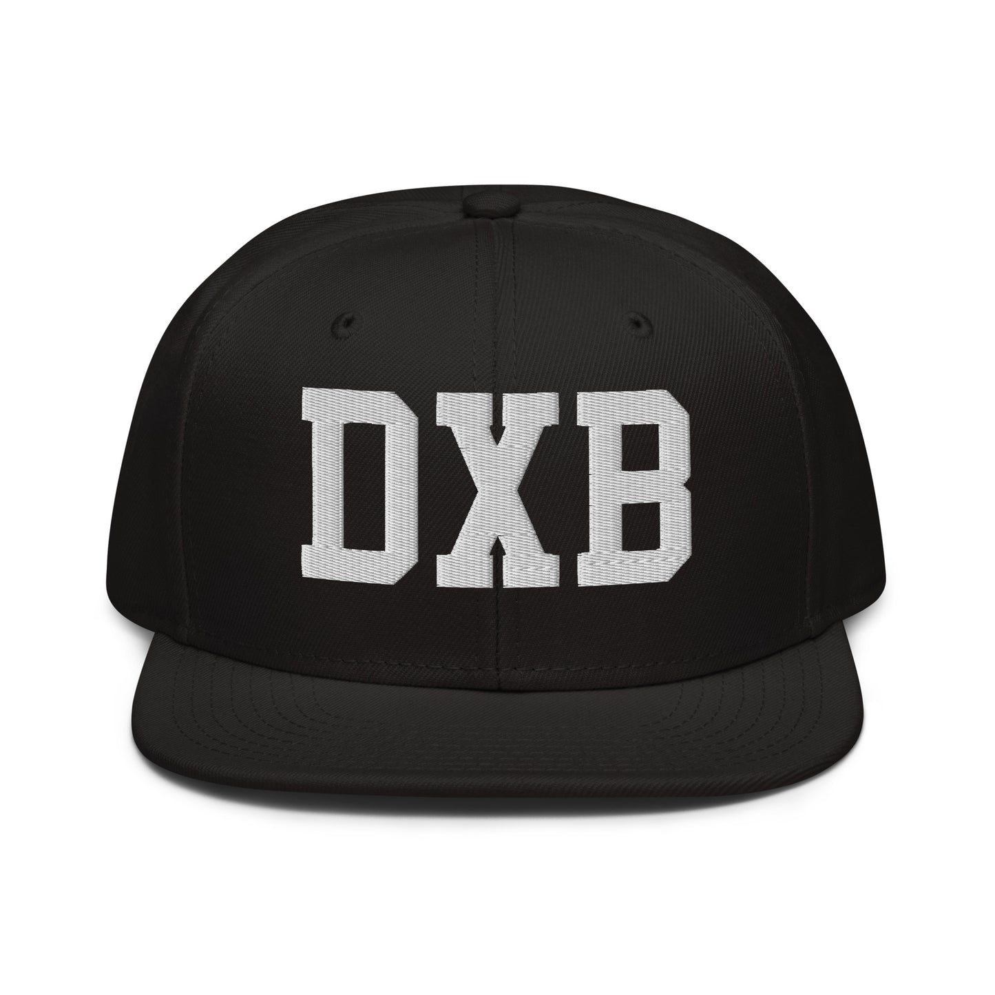 College-Style Wool-Blend Snapback Hat • White • DXB Dubai • YHM Designs - Image 07