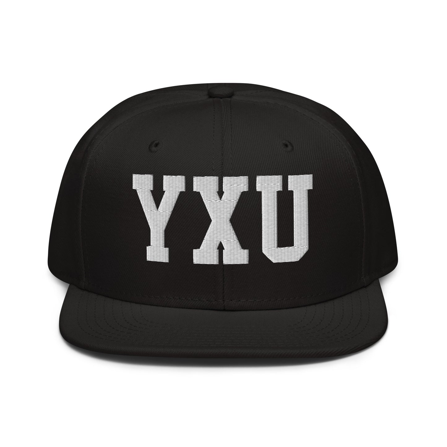 College-Style Wool-Blend Snapback Hat • White • YXU London • YHM Designs - Image 07