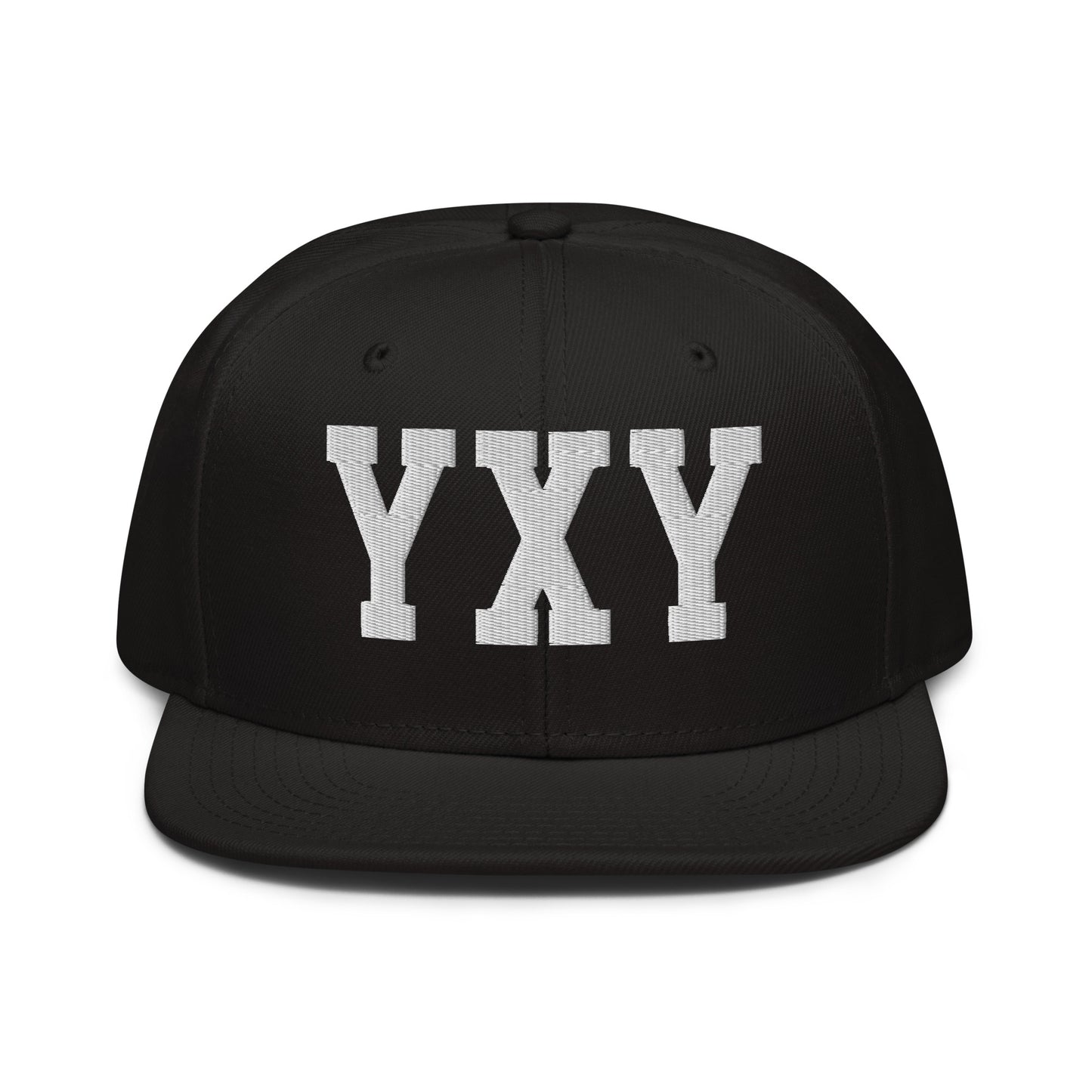College-Style Wool-Blend Snapback Hat • White • YXY Whitehorse • YHM Designs - Image 07