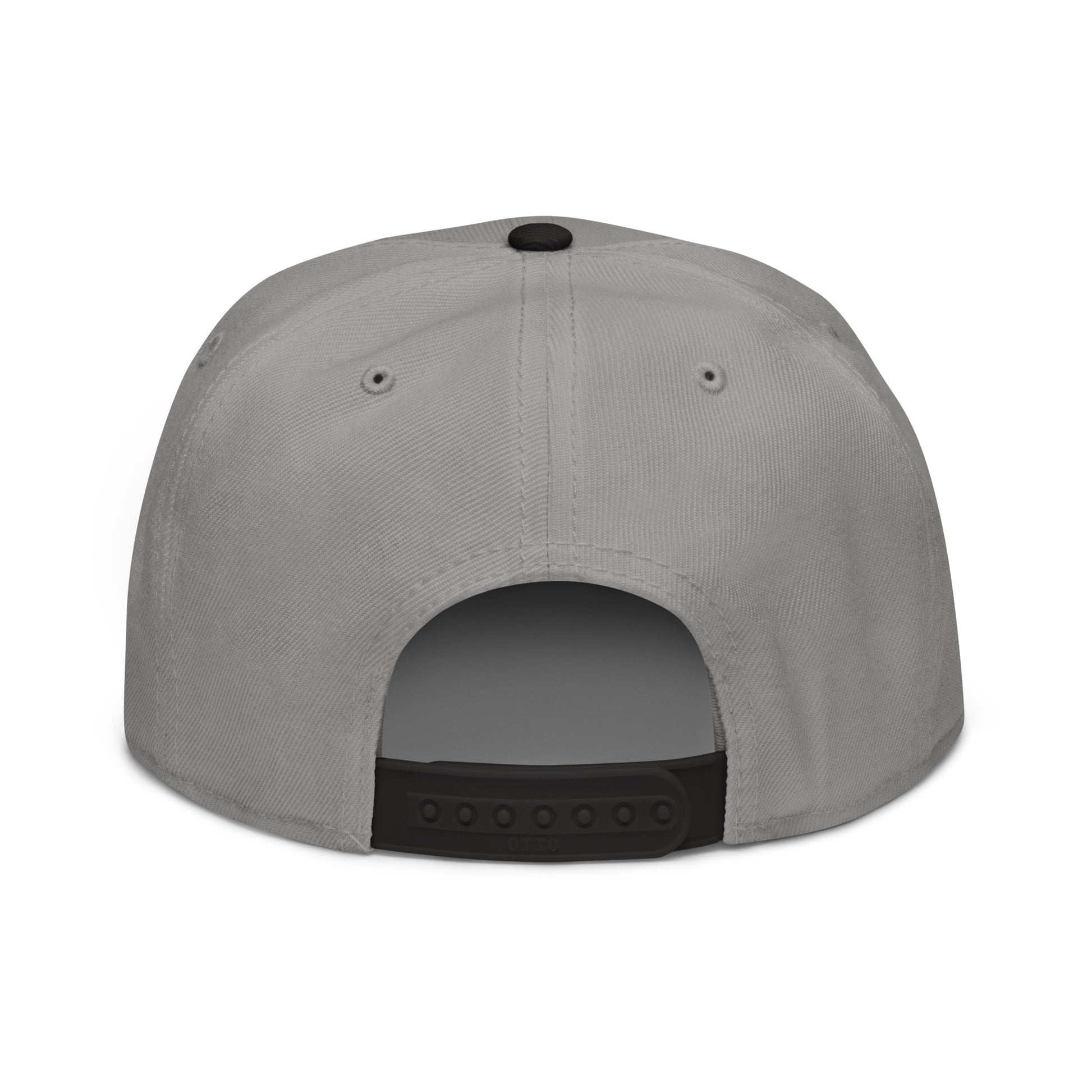 College-Style Wool-Blend Snapback Hat • Black • YQT Thunder Bay • YHM Designs - Image 20
