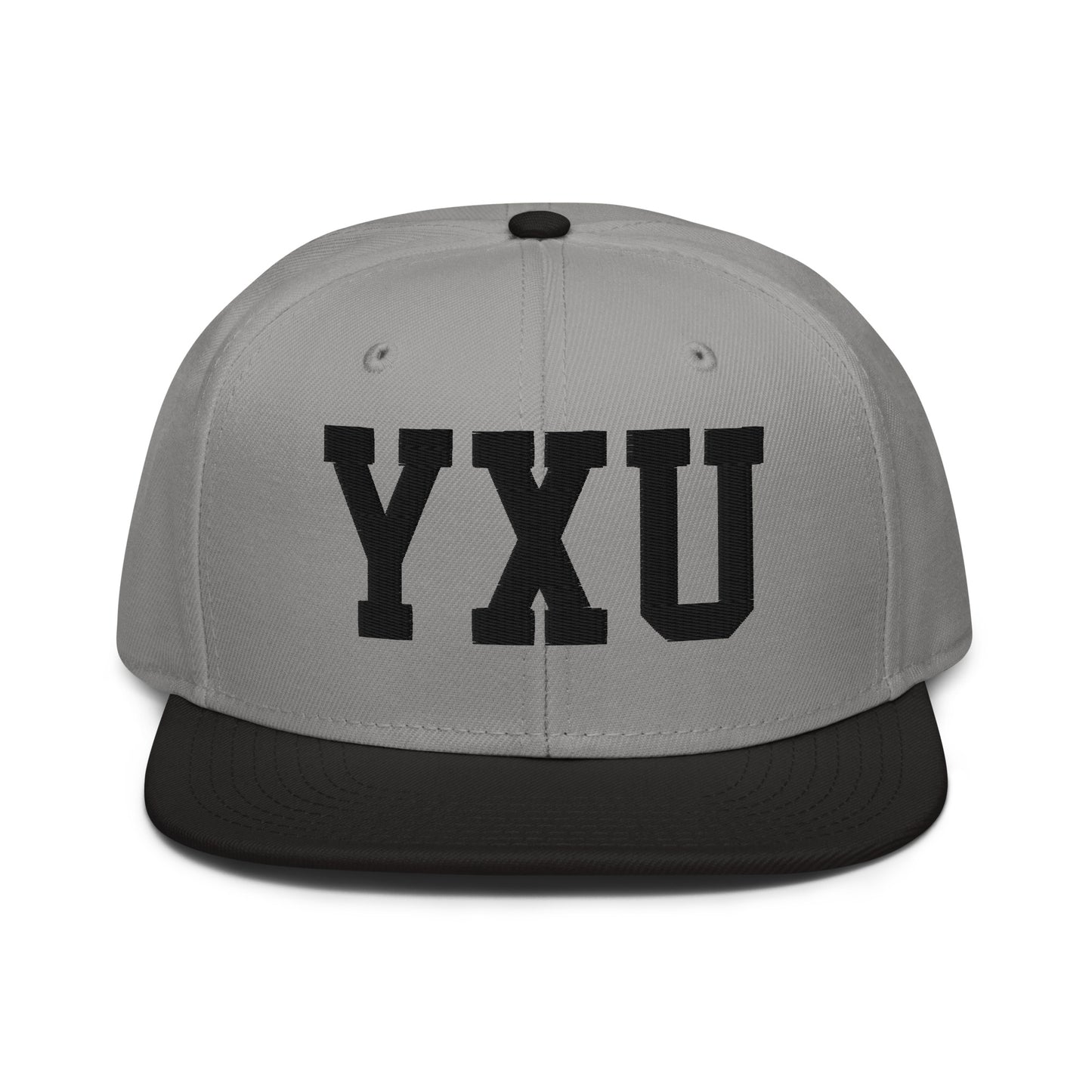 College-Style Wool-Blend Snapback Hat • Black • YXU London • YHM Designs - Image 19