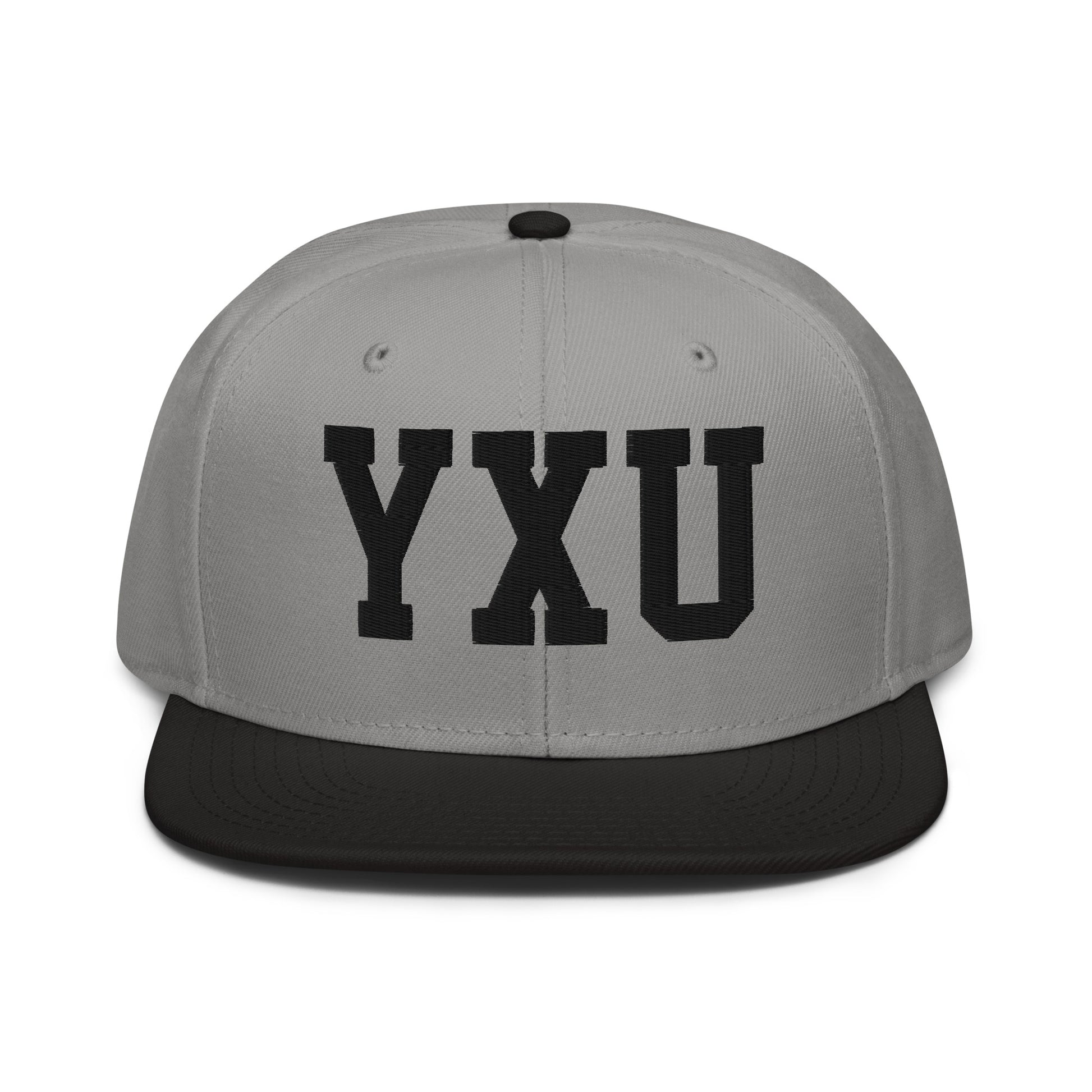 College-Style Wool-Blend Snapback Hat • Black • YXU London • YHM Designs - Image 19
