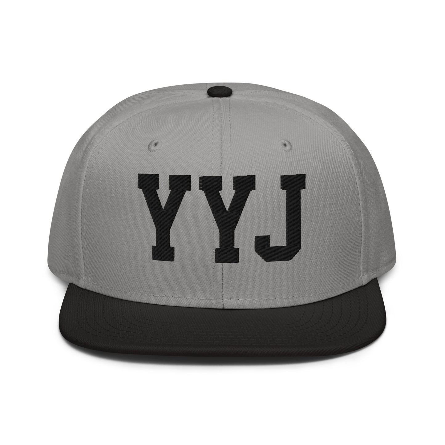 College-Style Wool-Blend Snapback Hat • Black • YYJ Victoria • YHM Designs - Image 19